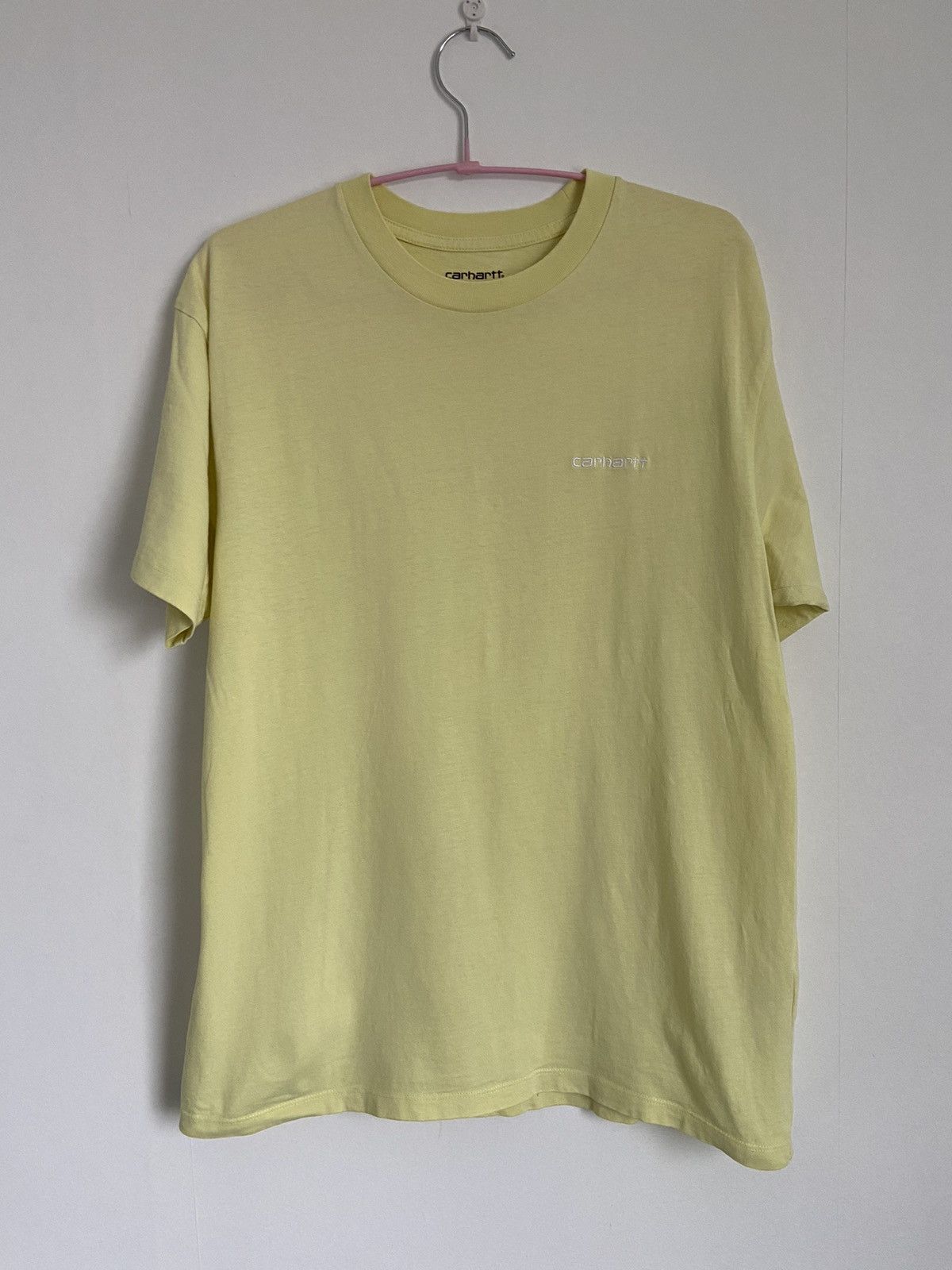 Carhartt × Carhartt Wip Carhartt basic t-shirt embroidered logo Size US S / EU 44-46 / 1 - 1 Thumbnail