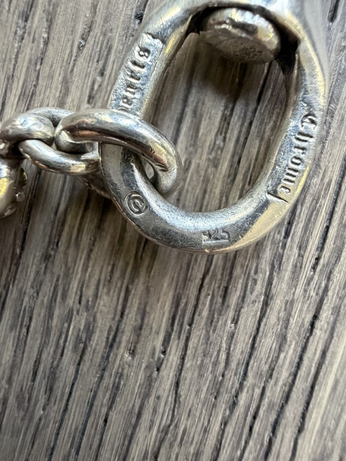 Chrome Hearts Size 18" - Chrome Hearts Cross Bal Double Clasp Wallet Chain Size ONE SIZE - 8 Thumbnail