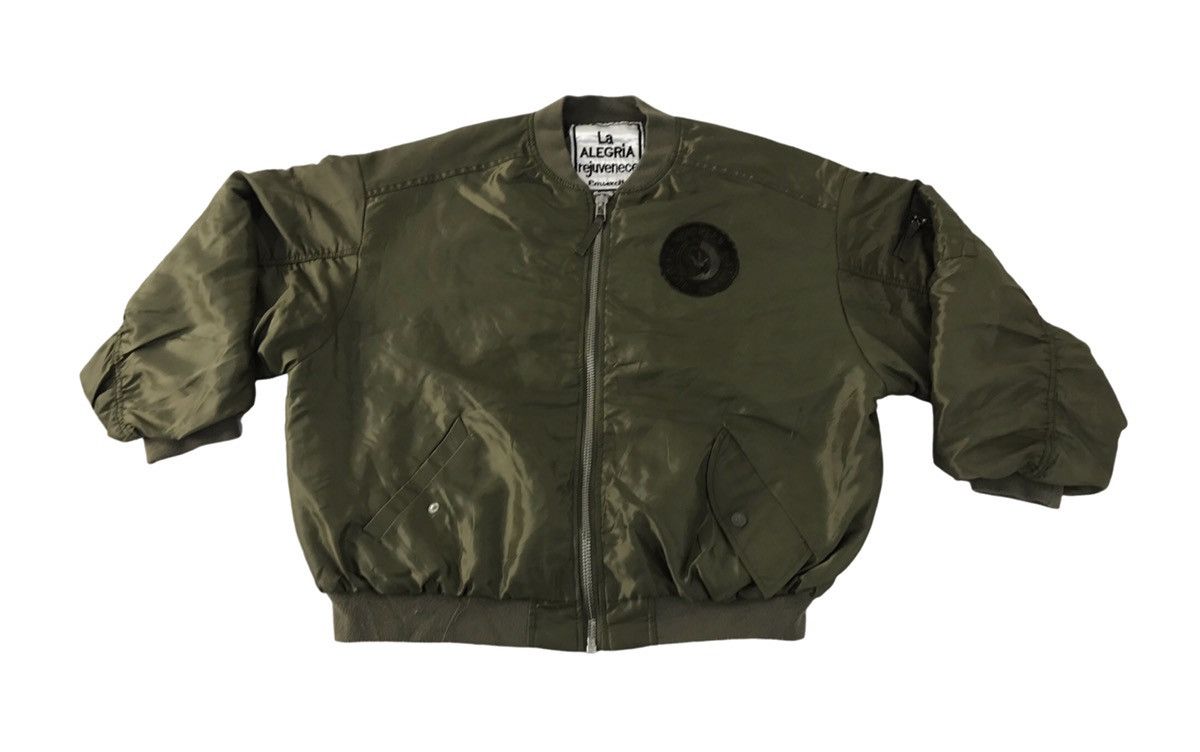 Vintage La Ageria Rejuvenece Emsercite OG Bomber Flight Jacket Size US L / EU 52-54 / 3 - 1 Thumbnail