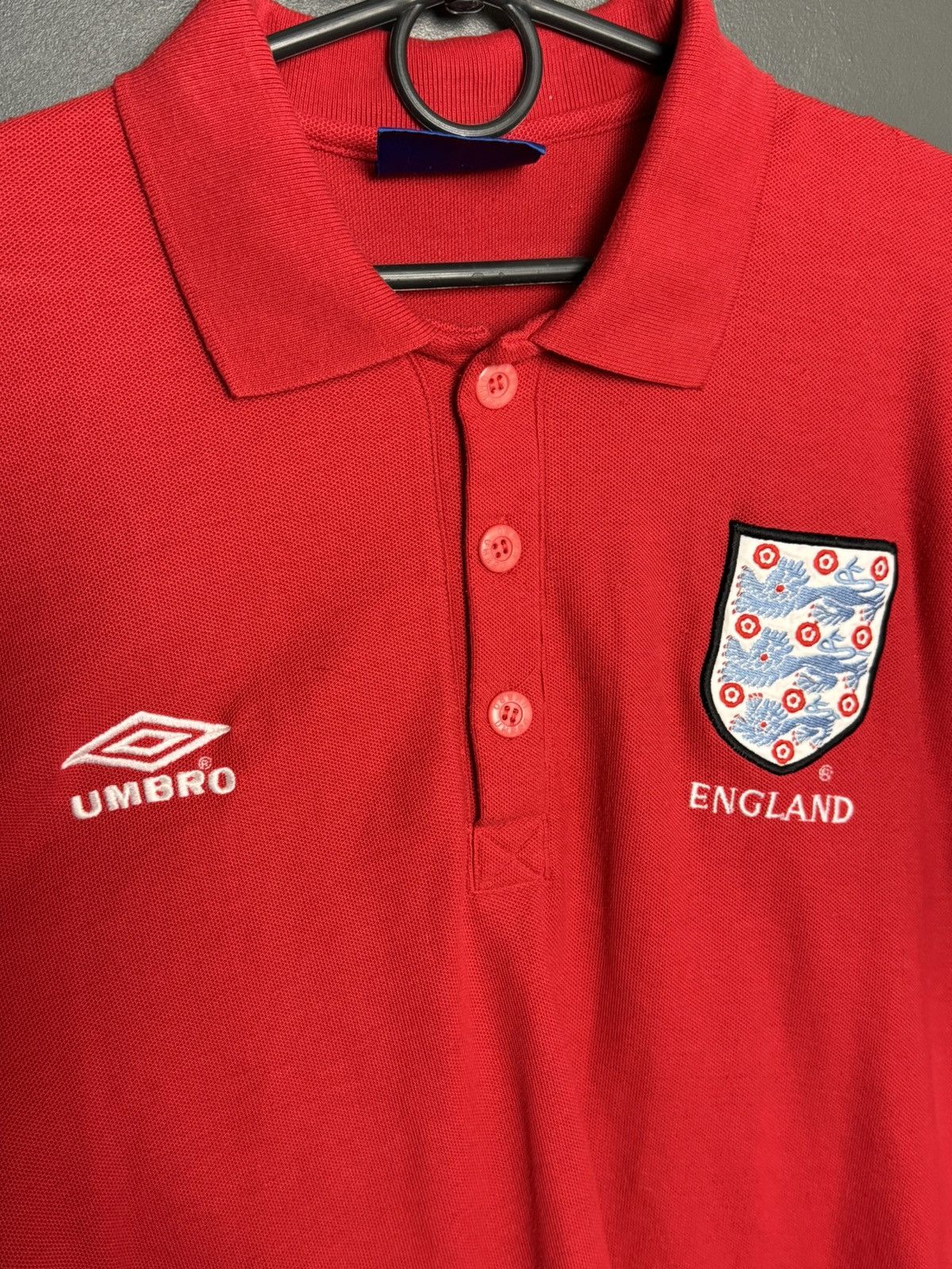 Umbro England National Team Training Football Jersey T-Shirt Size US S / EU 44-46 / 1 - 3 Thumbnail