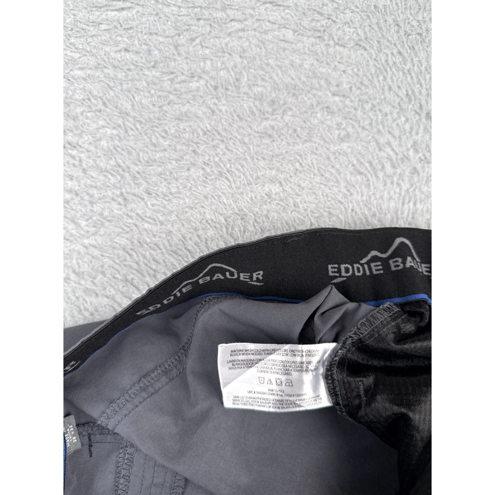 Eddie Bauer Eddie Bauer Travex Pants Men 38 Gray Straight Leg Nylon Blend Fishing Hiking Camp 38x32 Size US 38 / EU 54 - 7 Thumbnail
