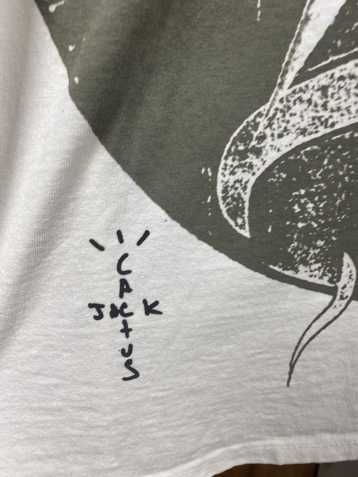 Fragment Design × Kaws × Travis Scott 💀T-Shirt Travis Scott Cactus Jack Kaws For Fragment Tee💀 Size US XL / EU 56 / 4 - 8 Thumbnail