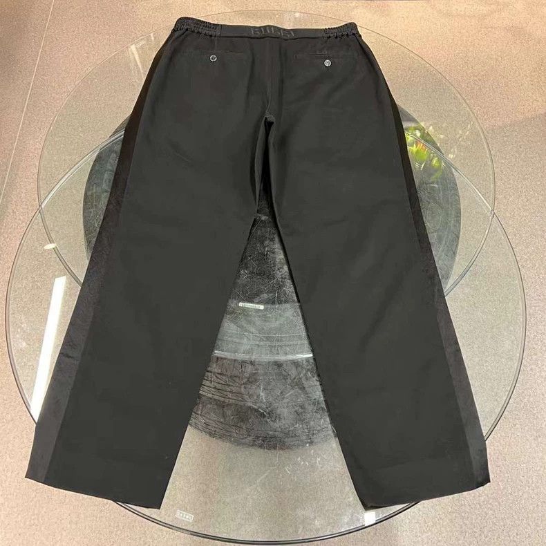 Gucci Gucci Stitching black trousers and casual trousers Size US 34 / EU 50 - 3 Thumbnail