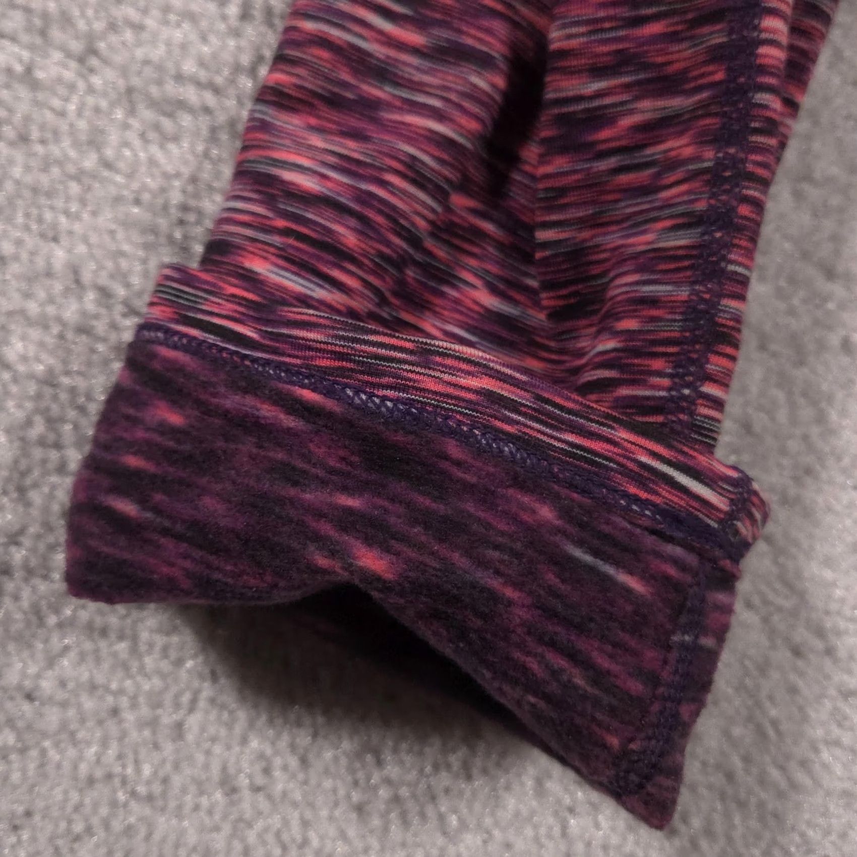 Calvin Klein Calvin Klein Performance Leggings Womens XL Purple Thermal Ankle Quick Dry Size 40" / US 18 - 7 Thumbnail