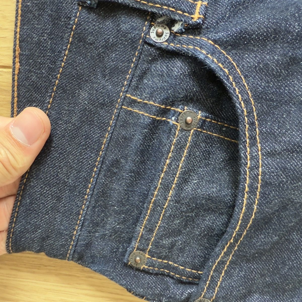 Supreme Supreme S-Logo Rigid baggy jeans - 30 Size US 30 / EU 46 - 6 Thumbnail