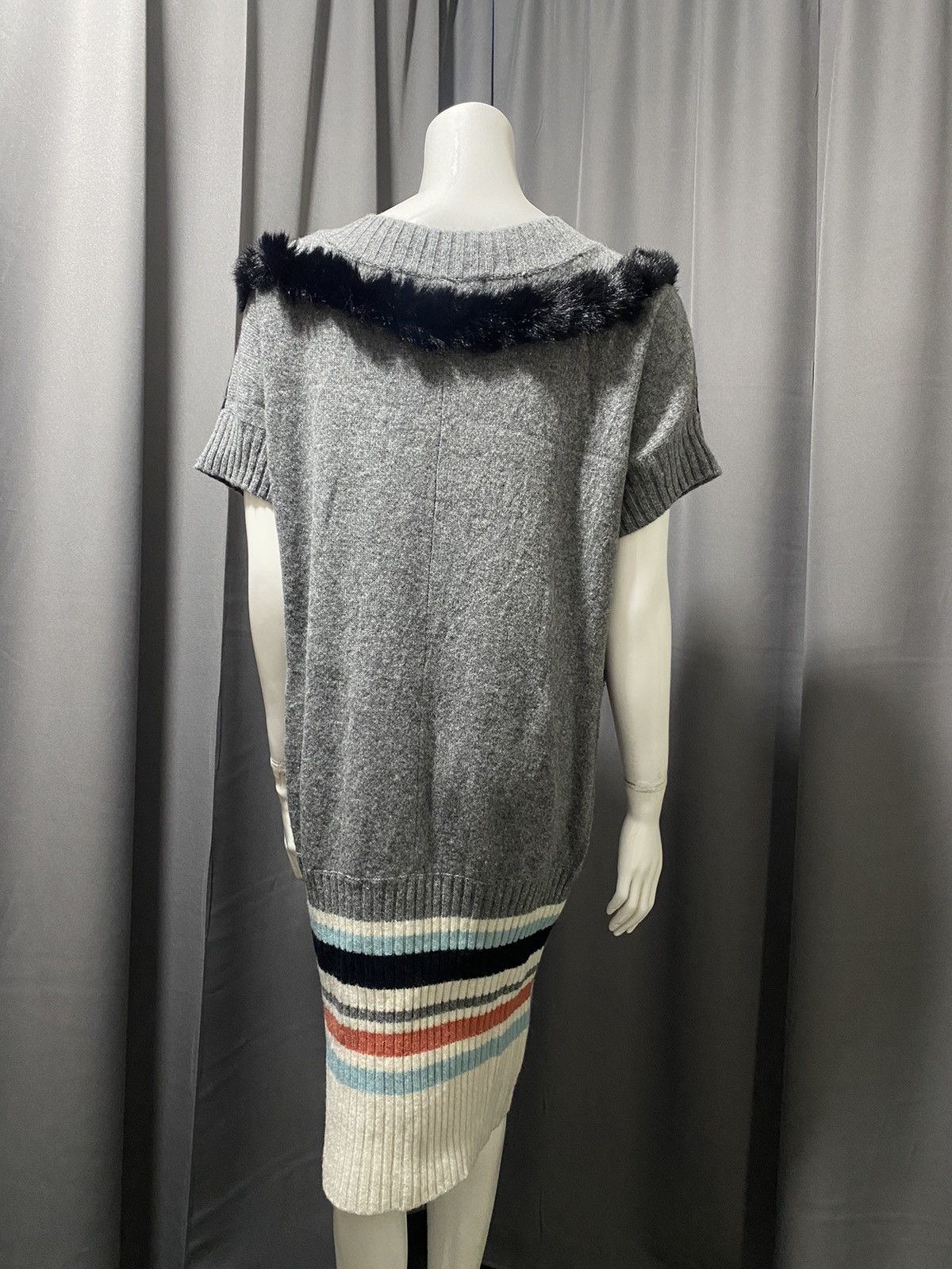 Issey Miyake × mercibeaucoup Mercibeaucoup by Issey Miyake- Wool/ Nylon Blend Dress Size L / US 10 / IT 46 - 7 Thumbnail
