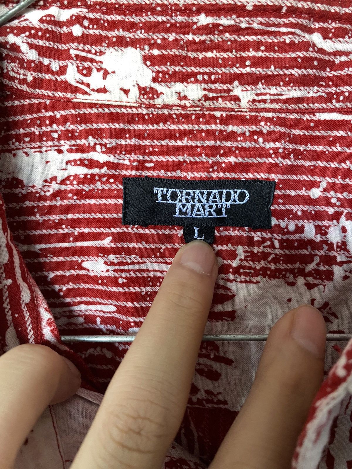 Japanese Brand × Tornado Mart Tornado Mart Button Shirt Size US M / EU 48-50 / 2 - 5 Thumbnail