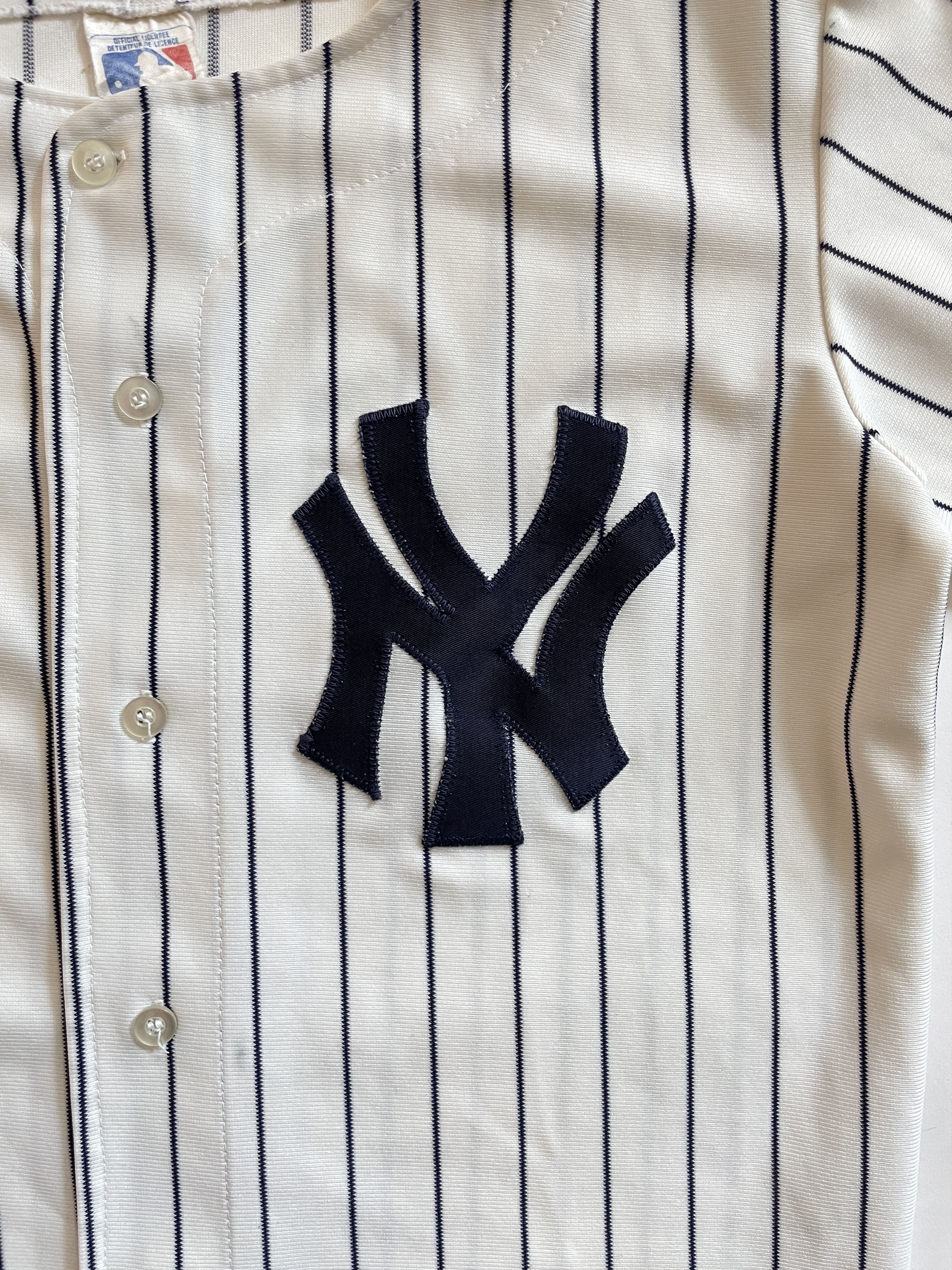 New York Yankees × Vintage 1980s New York Yankees Baseball MLB Jersey Size US L / EU 52-54 / 3 - 2 Thumbnail