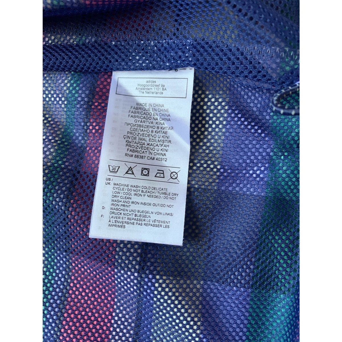 Adidas × Noah NOAH X ADIDAS LOGO PLAID TECH TRACK JACKET Size US L / EU 52-54 / 3 - 13 Thumbnail