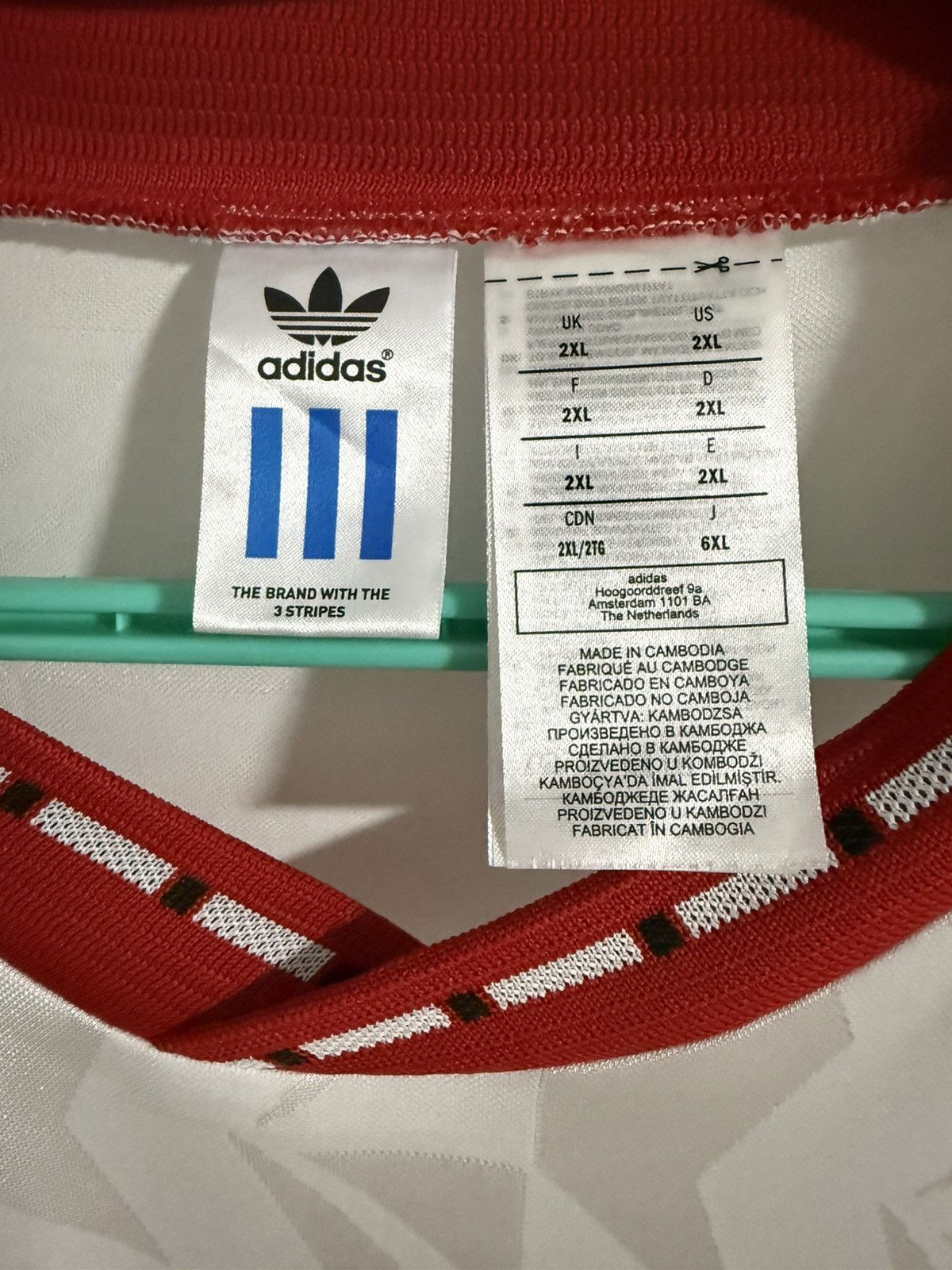 Adidas Adidas manchester united Bryan Robson jersey 1991 Size US XXL / EU 58 / 5 - 3 Thumbnail