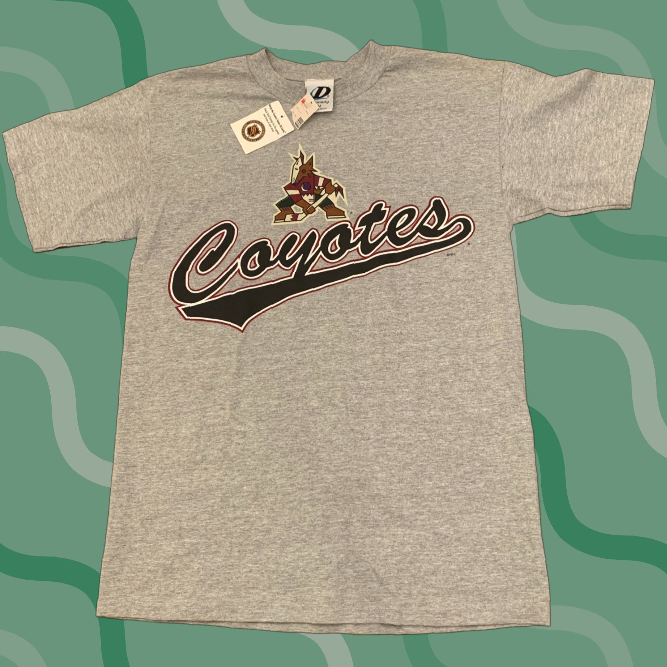 Vintage Dynasty Phoenix Coyotes hockey Shirt Mens Size M Gray NHL Arizona NWT Size US M / EU 48-50 / 2 - 1 Thumbnail