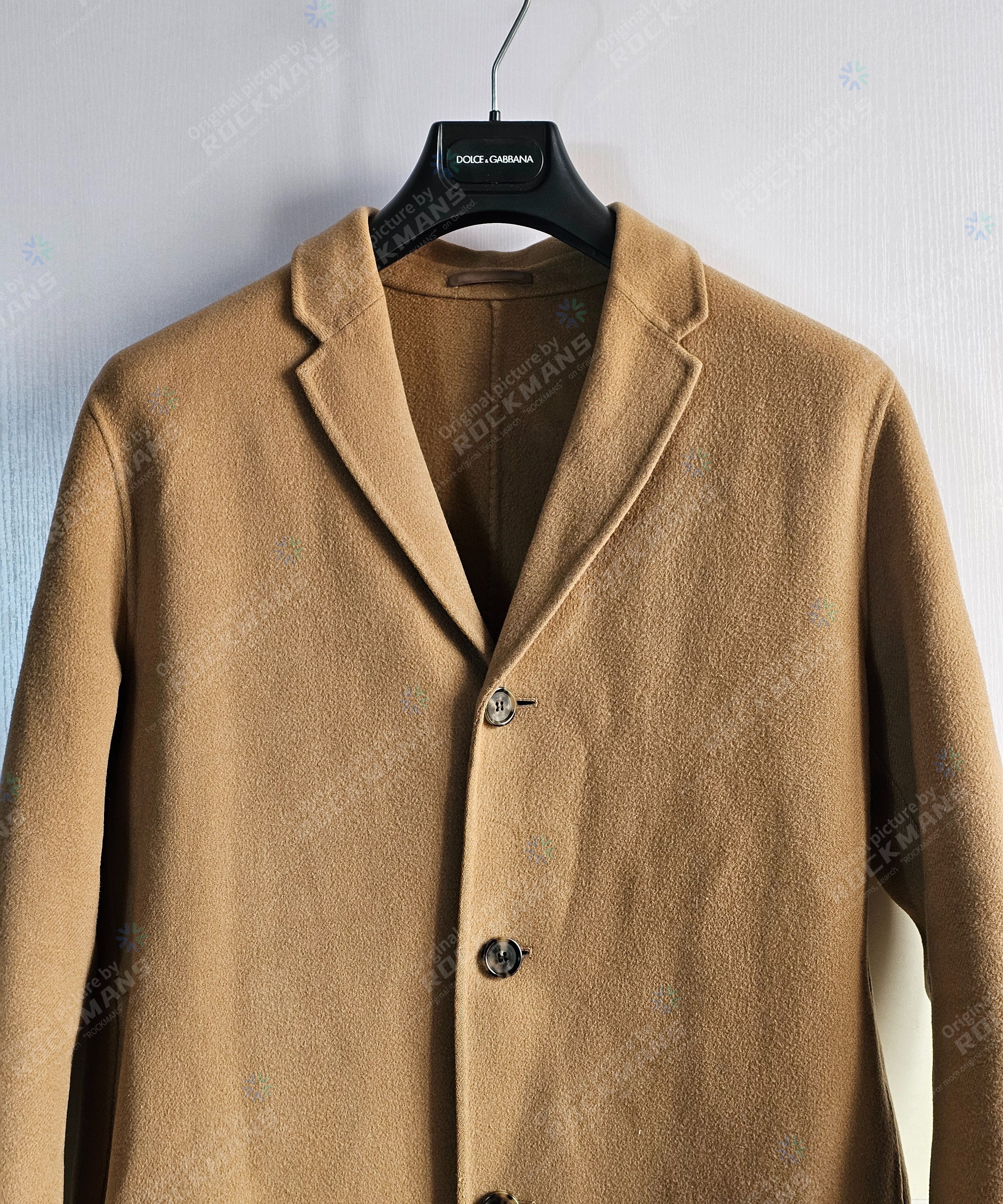 Acne Studios Acne Studios Chad/Beige Coat in Wool Size 46 Size US S / EU 44-46 / 1 - 3 Thumbnail