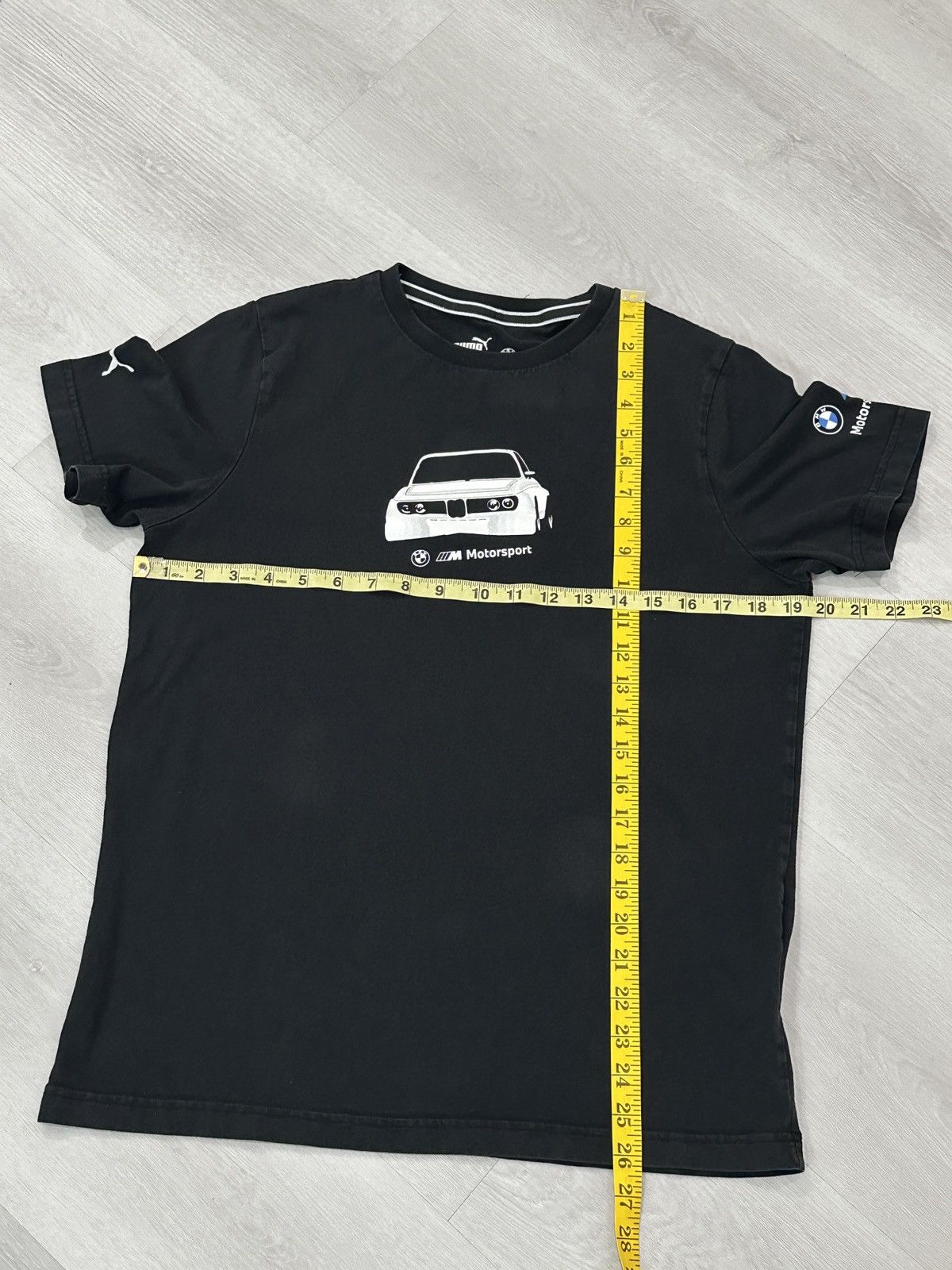 BMW × Puma PUMA x BMW M3 Motorsport MMS Essential Car T-Shirt Medium Size US M / EU 48-50 / 2 - 5 Thumbnail