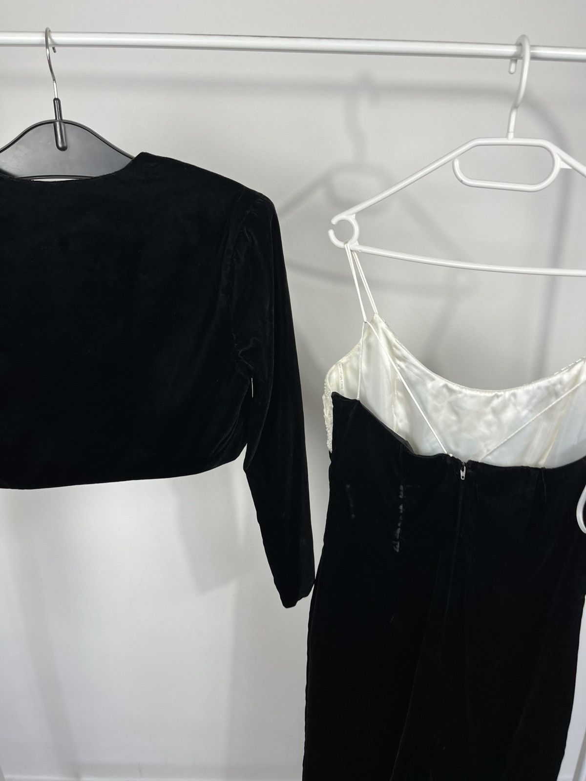 Other Scott McClintock Velvet Dress Set Black Strap Bolero USA M Size M / US 6-8 / IT 42-44 - 13 Thumbnail