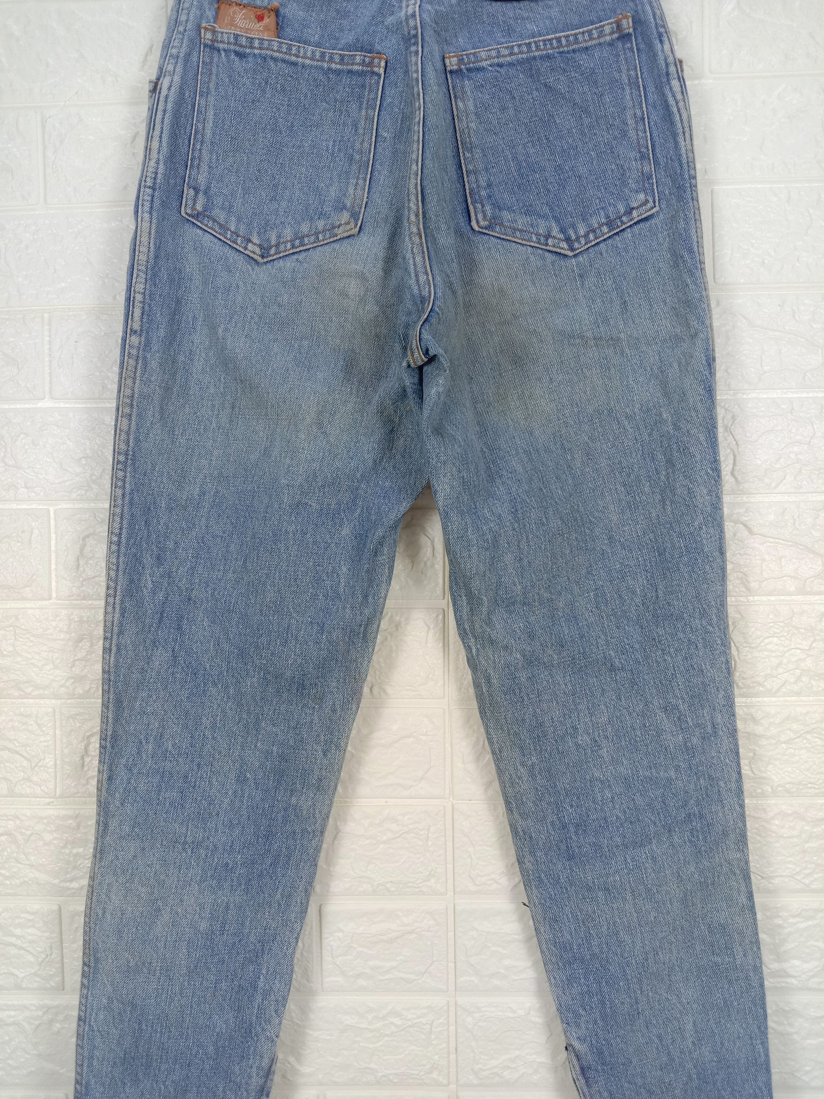 Fiorucci Vintage Fiorucci Italian Designer Leg Zipper Jeans Size 26" / US 2 / IT 38 - 7 Thumbnail