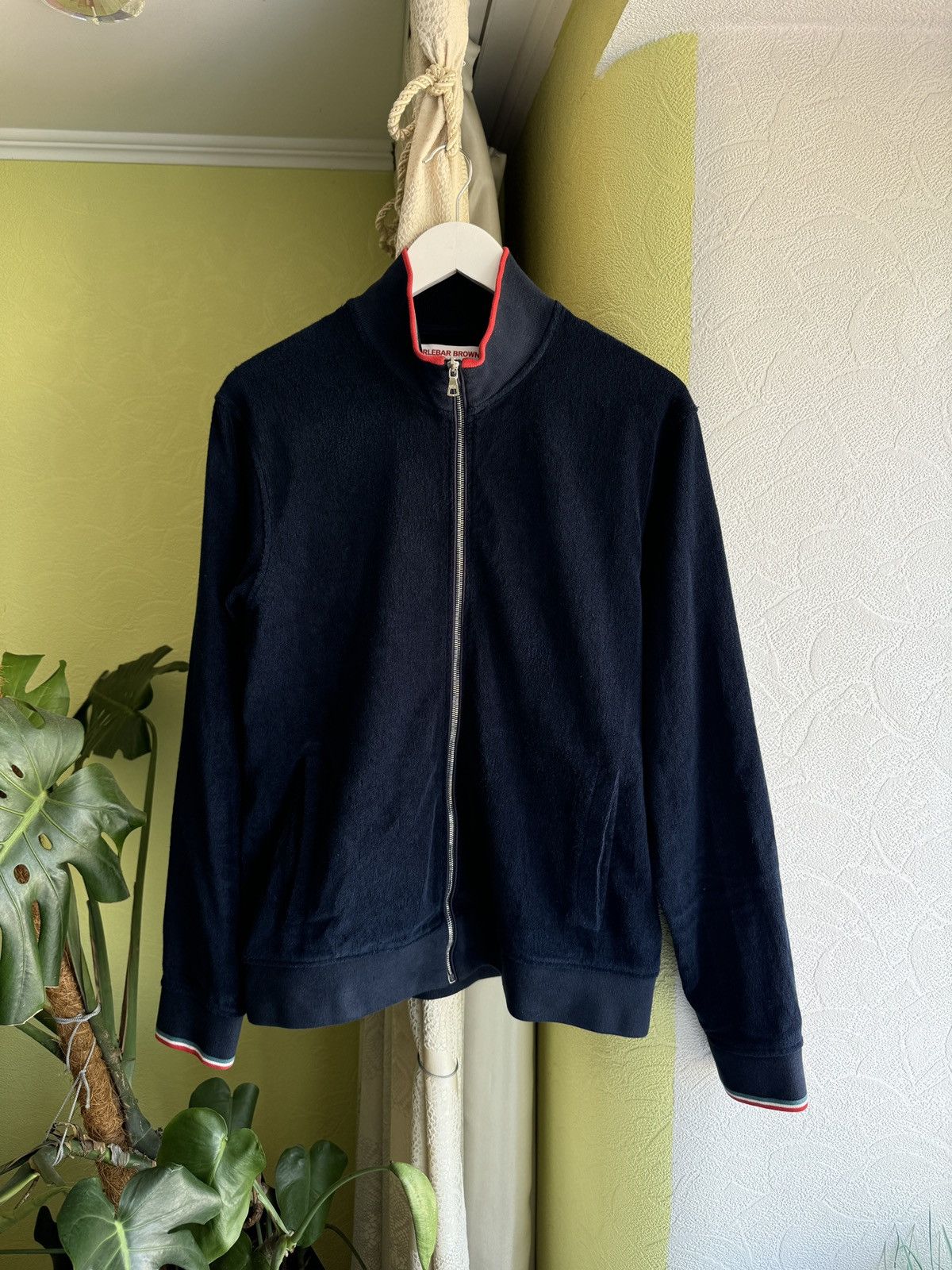 Orlebar Brown Orlebar Brown Terry Zip Jacket Navy Blue Size US L / EU 52-54 / 3 - 2 Thumbnail