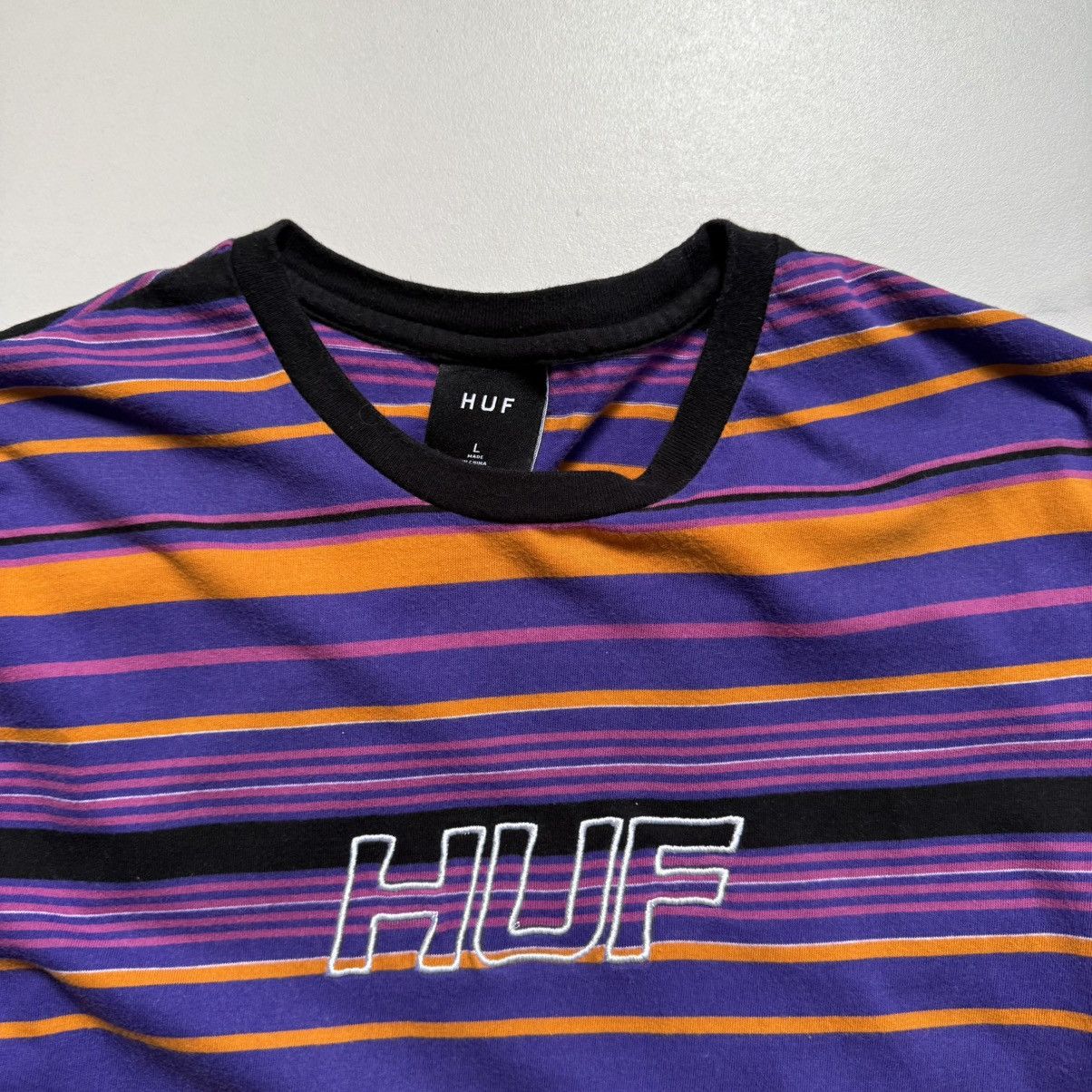 Huf HUF Alameda Stripe T-Shirt Size US M / EU 48-50 / 2 - 4 Thumbnail