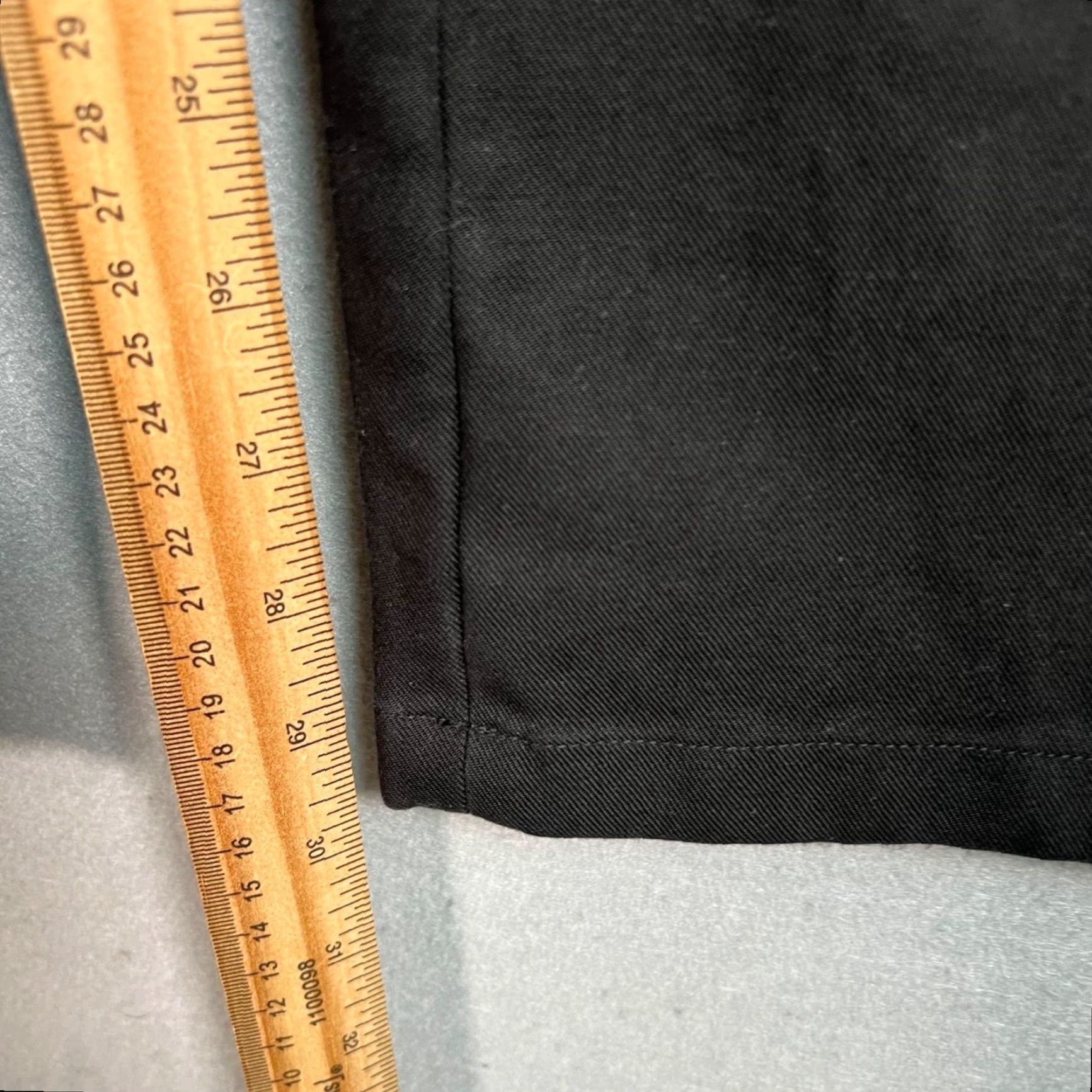 Alexander Wang Alexander Wang Womens Pants Black Cotton High-Waisted Straight Leg Trousers Size 4 Size 27" / US 4 / IT 40 - 7 Thumbnail
