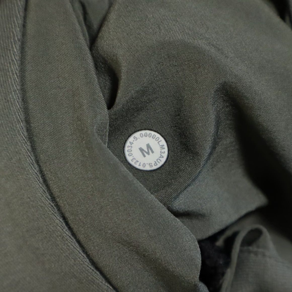 Lululemon Lululemon City Sweat Solid Long Sleeve Hoodie Olive Green Men's M Size US M / EU 48-50 / 2 - 5 Thumbnail