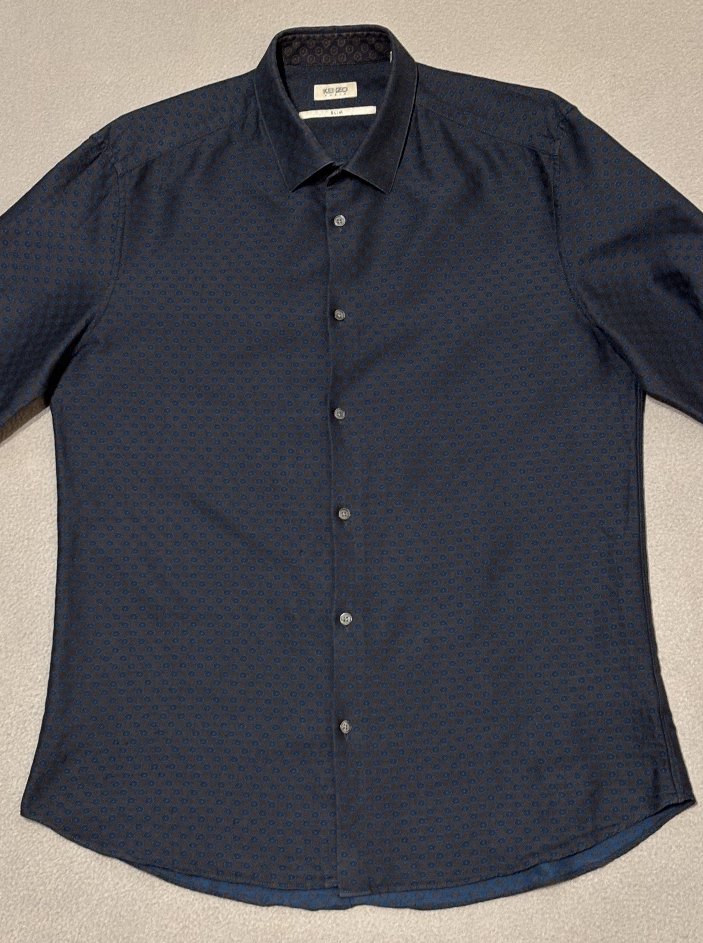 Kenzo Kenzo slim shirt size 41 Size US M / EU 48-50 / 2 - 6 Thumbnail