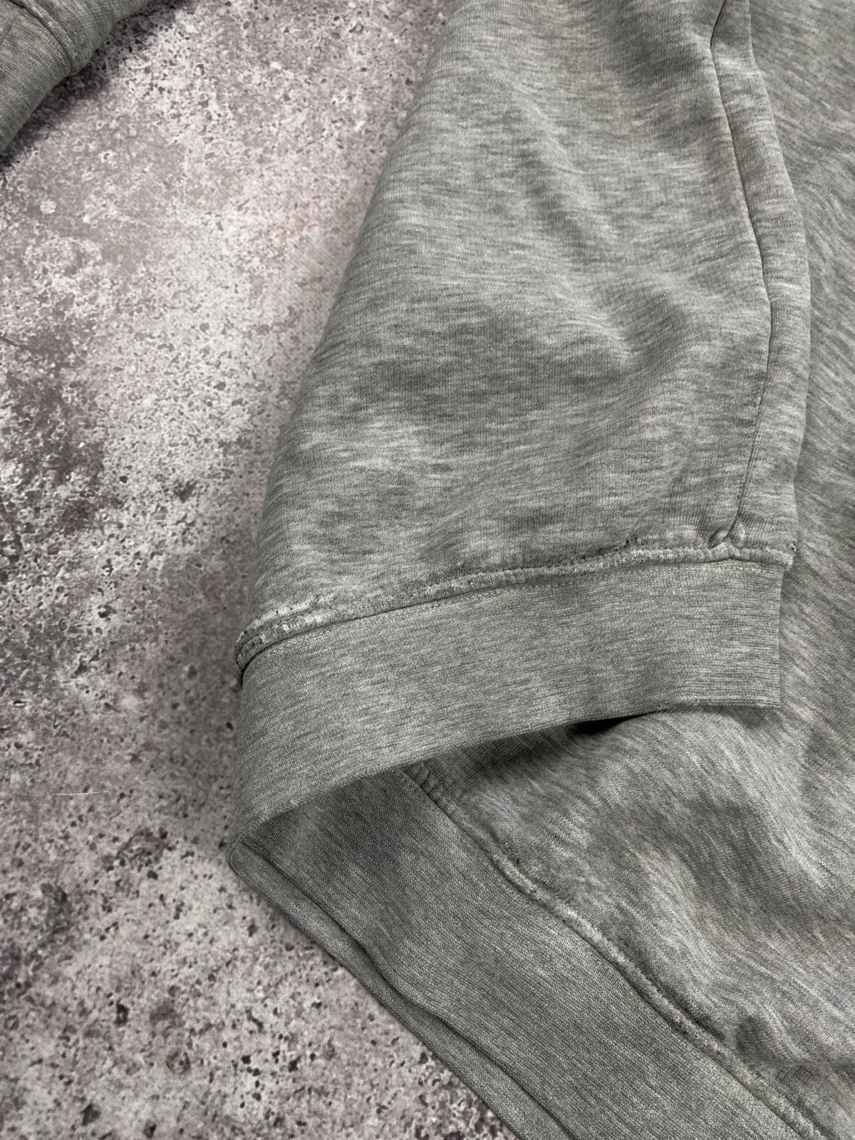 Nike × Vintage Vintage Nike Y2K baggy distressed boxy sweatshirt light grey Size US L / EU 52-54 / 3 - 6 Thumbnail