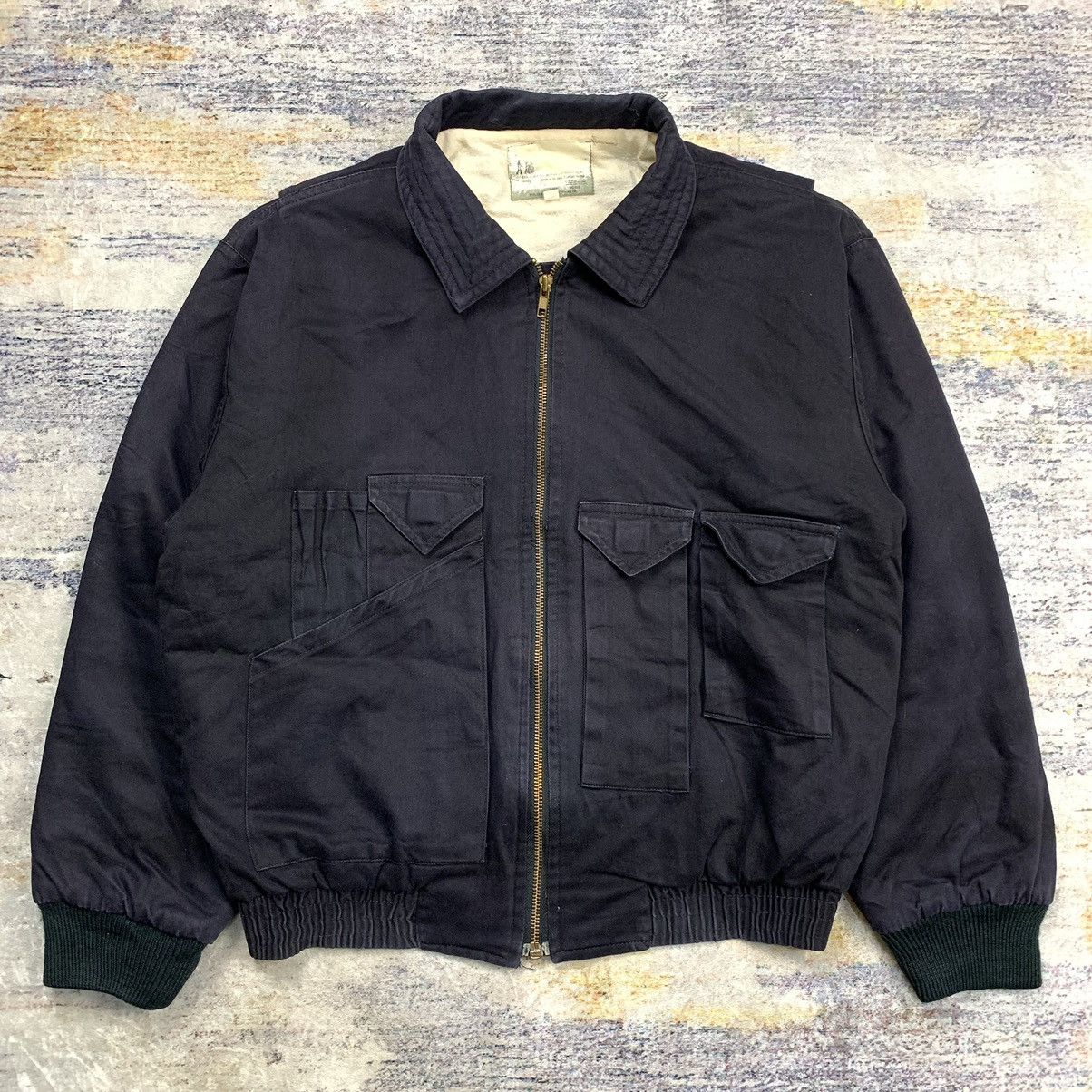 Japanese Brand × Vintage Japanese brand multi pocket work jacket look like raf simons Size US M / EU 48-50 / 2 - 1 Thumbnail