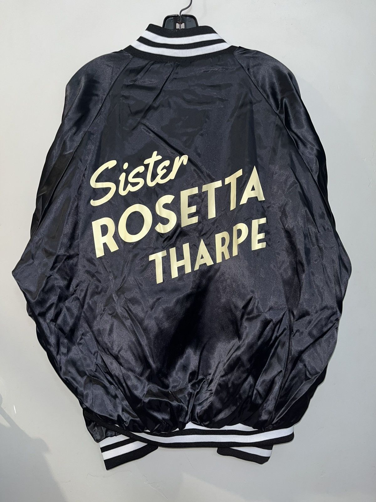 Other Crazy Gibson Sister Rosetta Tharpe Rose Satin Bomber Jacket Size US XL / EU 56 / 4 - 3 Thumbnail