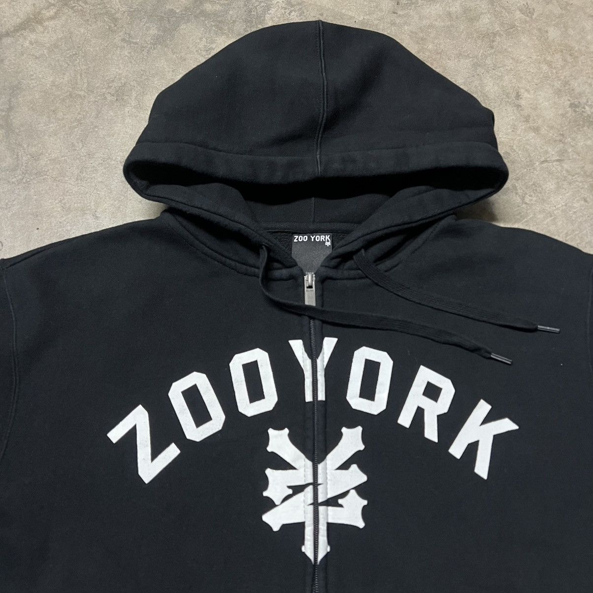 Vintage × Zoo York Vintage 2000’s Y2K Zoo York Full-Zip Hoodie Sweater Size US XL / EU 56 / 4 - 1 Thumbnail