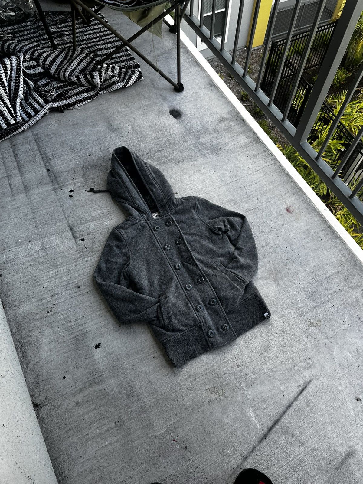 Japanese Brand Roxy Sherpa-Lined Hoodie - Size XS (Lightly Used) Size XS / US 0-2 / IT 36-38 - 2 Thumbnail