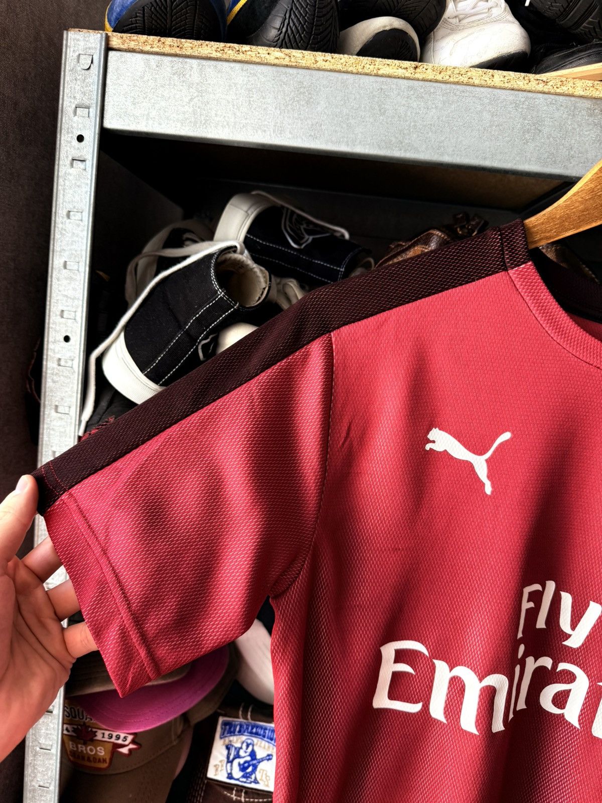 Puma AC MILAN PUMA ITALY 2018-19 FOOTBALL SOCCER SHIRT JERSEY Size US S / EU 44-46 / 1 - 4 Thumbnail