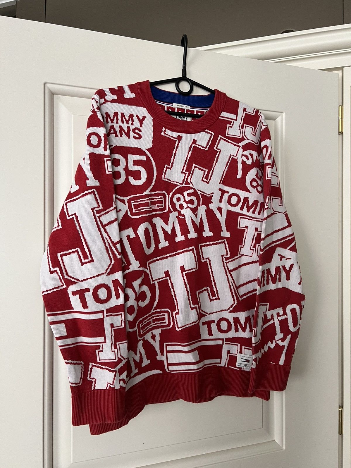Tommy Hilfiger × Tommy Jeans Tommy Hilfiger Knit Sweatshirt Size US L / EU 52-54 / 3 - 2 Thumbnail