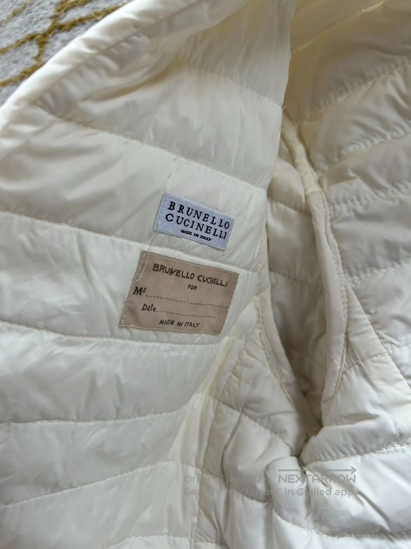 Brunello Cucinelli lightweight floral down jacket by brunello cucinelli. Size US M / EU 48-50 / 2 - 4 Thumbnail