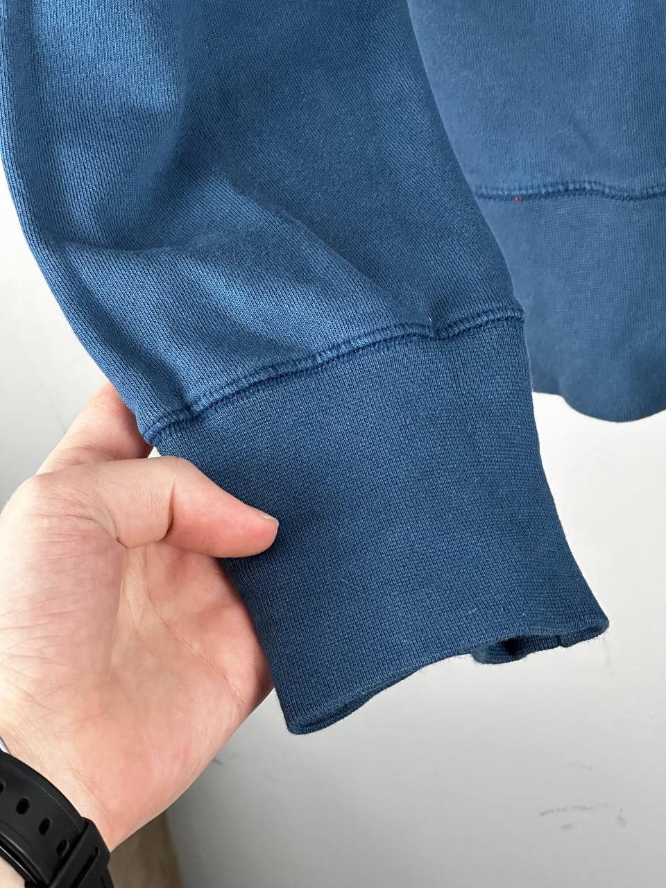 Pike Brothers Pike Brothers Loop Blue Luxury Sweatshirt Made In Portugal Size US XL / EU 56 / 4 - 7 Thumbnail