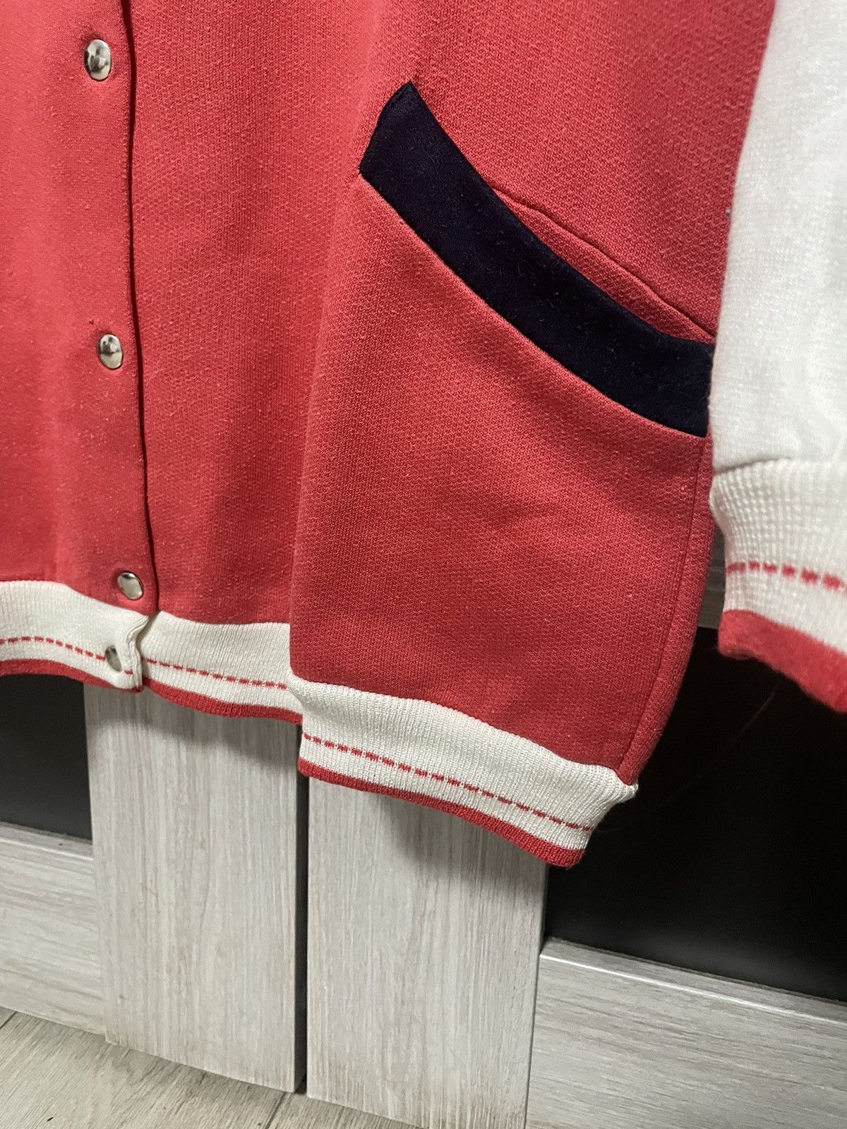 MLB × Vintage 80s New York Mets Button Hoodie Spirit American League Y2K Size US S / EU 44-46 / 1 - 18 Thumbnail