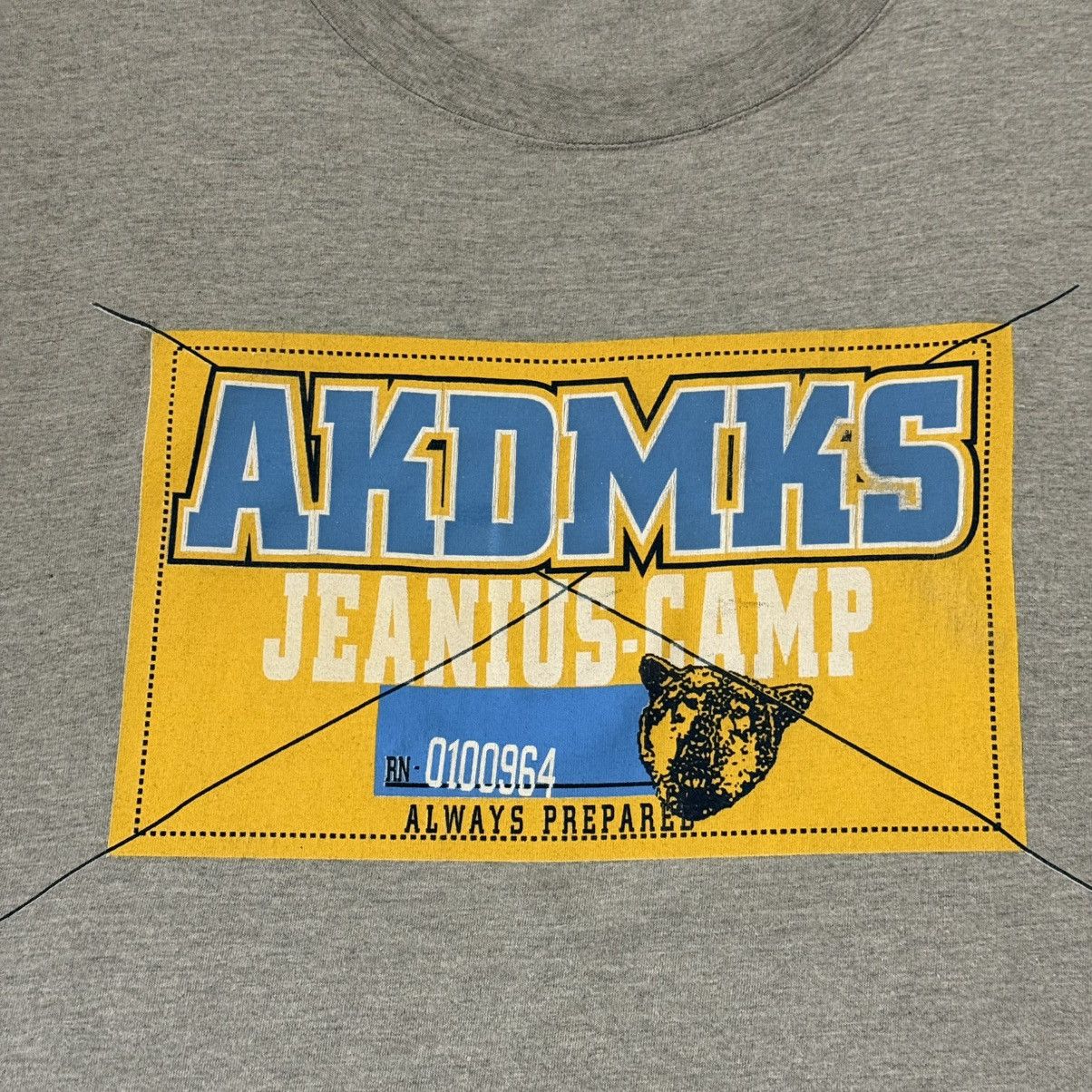 Akademiks Akademiks Mens Graphic Tee Jeanious Camp Logo Made In Usa Size US XXL / EU 58 / 5 - 15 Thumbnail