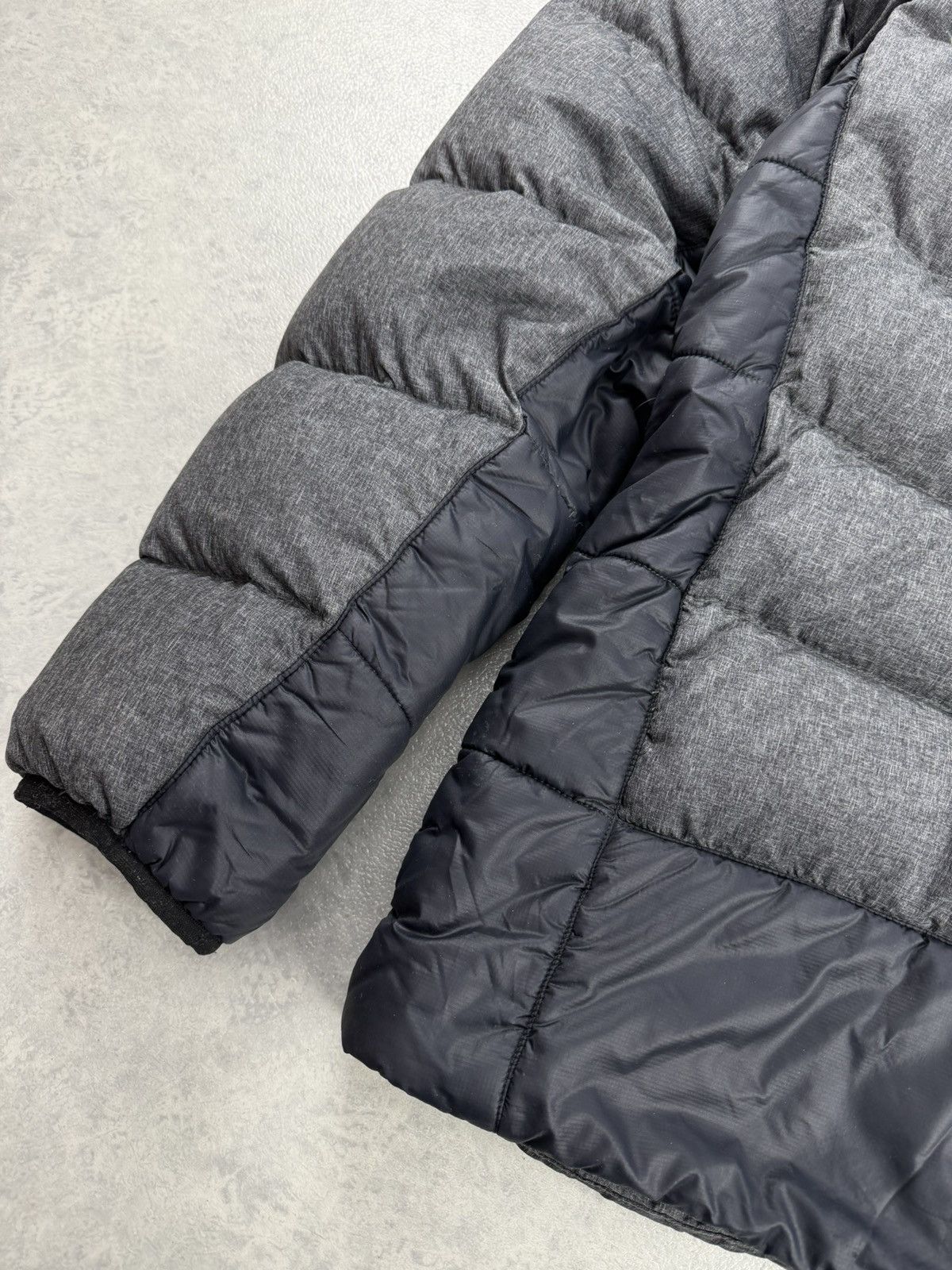 Vintage Millet Advance Down Jacket Grey Hooded Puffer Size US XL / EU 56 / 4 - 14 Thumbnail