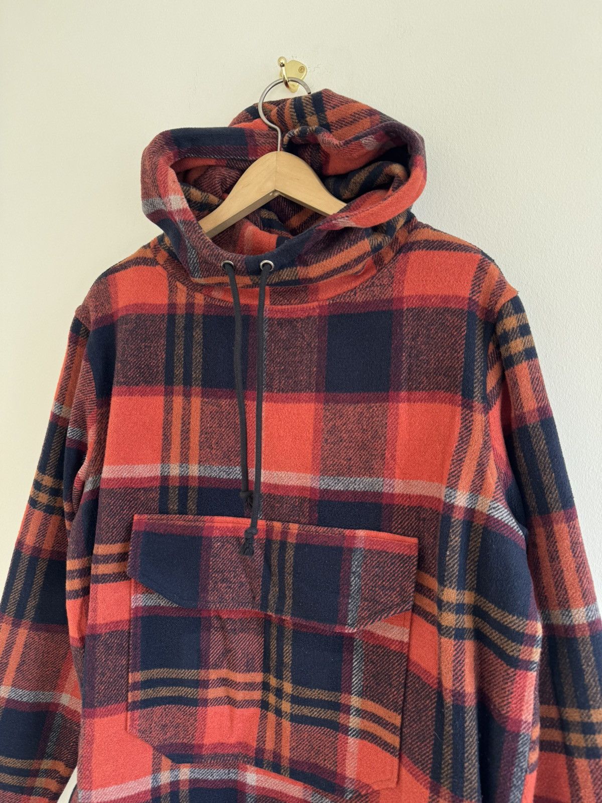 Kith Kith Harrison Plaid Flannel Hoodie Heavyweight Pullover Size US XS / EU 42 / 0 - 3 Thumbnail