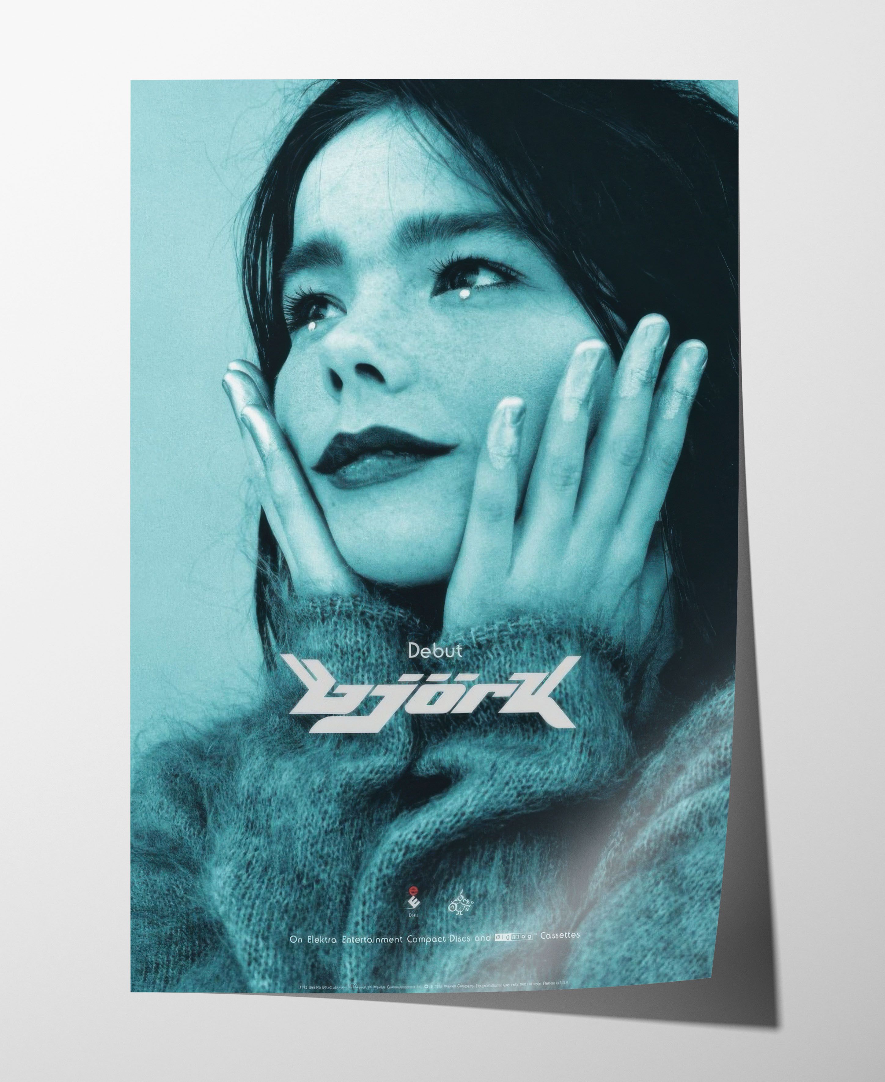 Band Tees Bjork Poster Print Shirt Tee Gift Vintage Music 90s Merch Size ONE SIZE - 3 Thumbnail