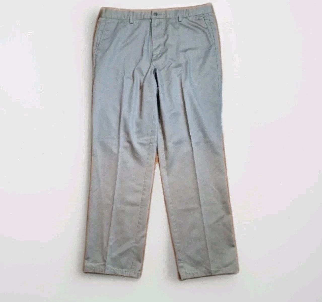 Dockers Dockers Straight Fit Khaki Pants Mens 38x34 Beige Flat Front Size US 38 / EU 54 - 1 Thumbnail