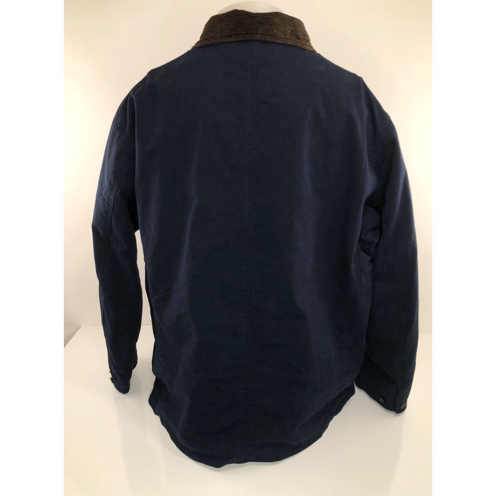 Polo Ralph Lauren VINTAGE Polo / Ralph Lauren Jacket Ranch Field Barn Chore Mens XL Blue Canvas Cotton Size US XL / EU 56 / 4 - 5 Thumbnail