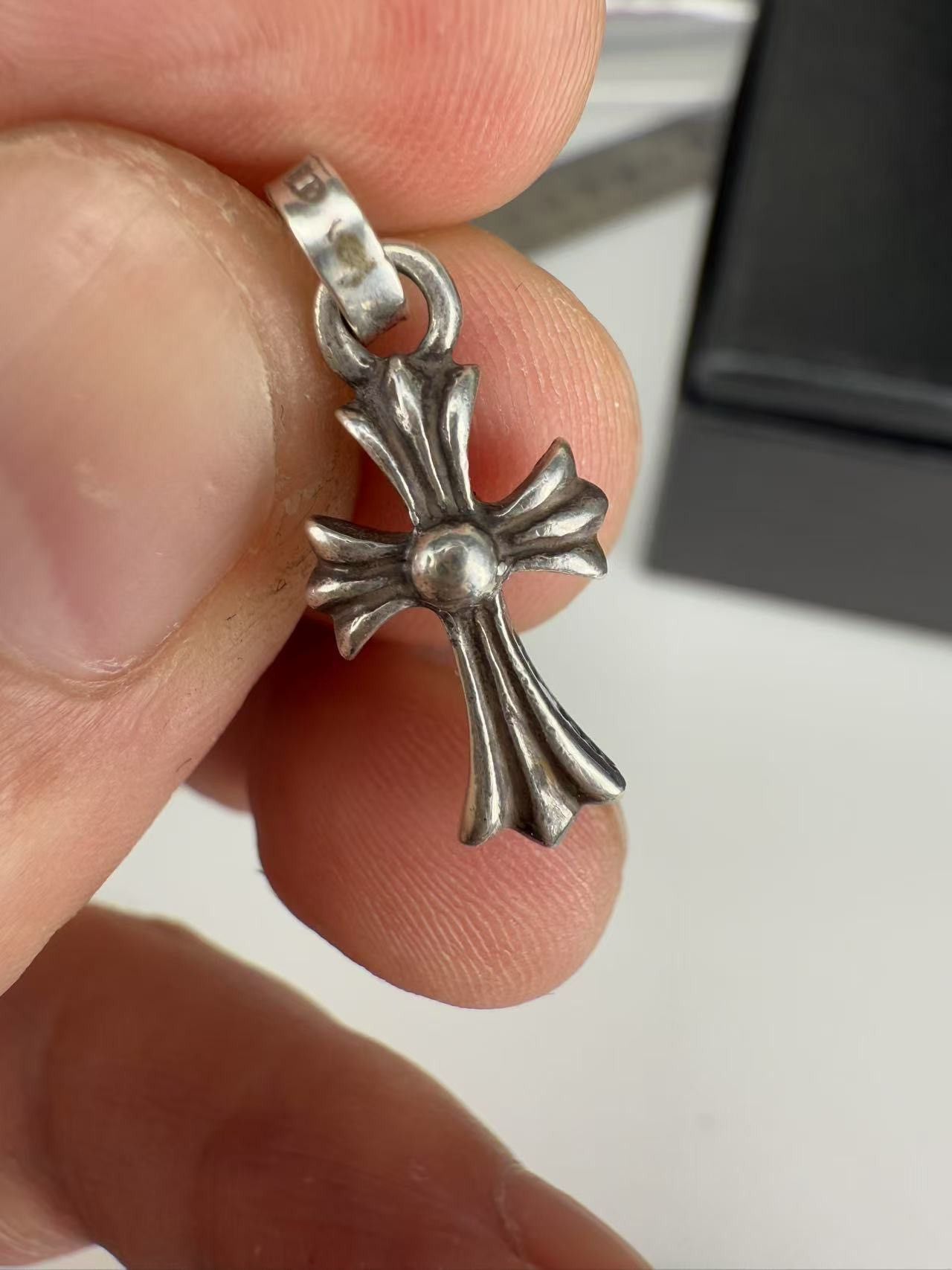 Chrome Hearts Chrome Hearts Diamond Babyfat Ring Silver Size ONE SIZE - 3 Thumbnail