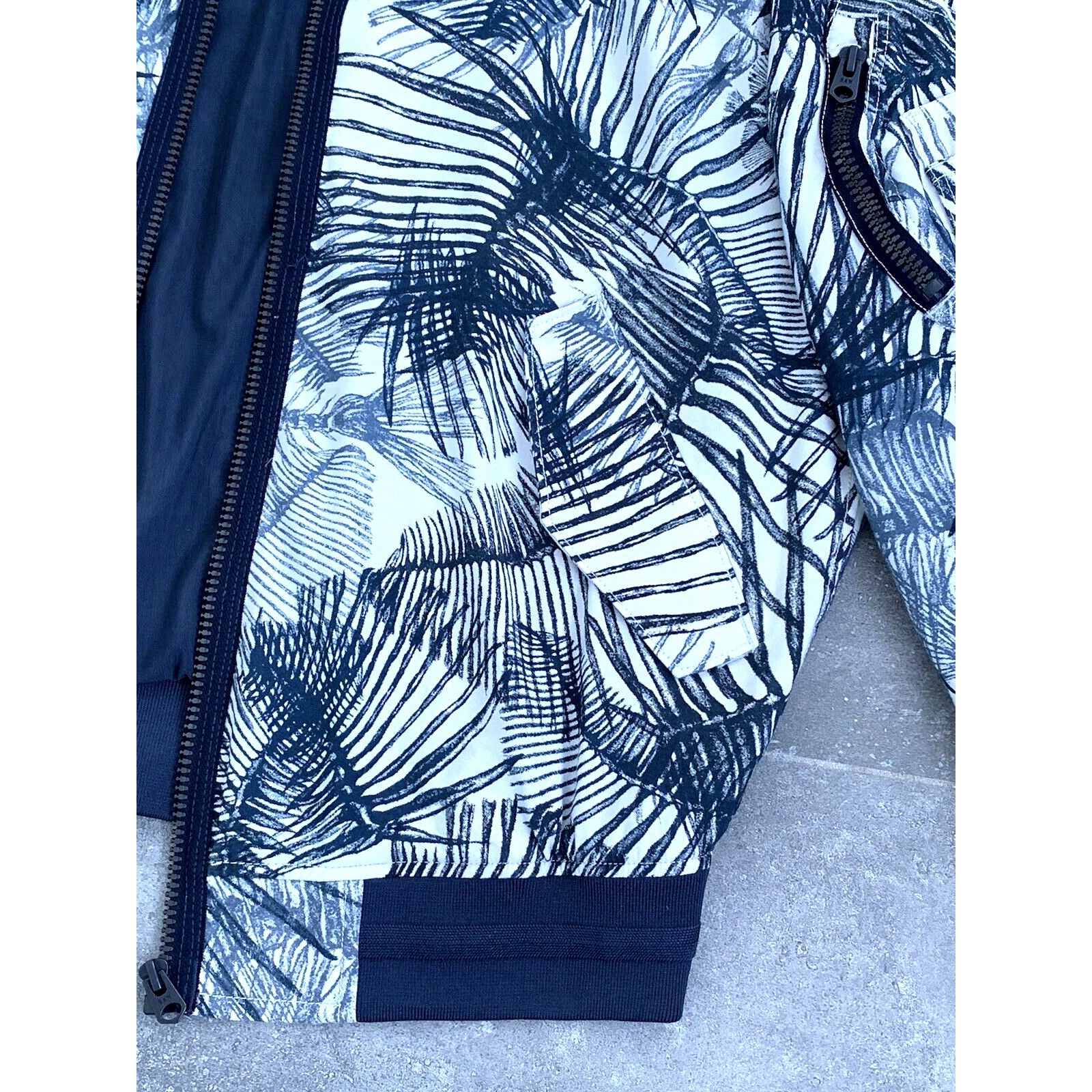 G-Star Womens G-STAR Indigo Pattern Army BF Bomber Jacket SZ M US 8 Size M / US 6-8 / IT 42-44 - 15 Thumbnail