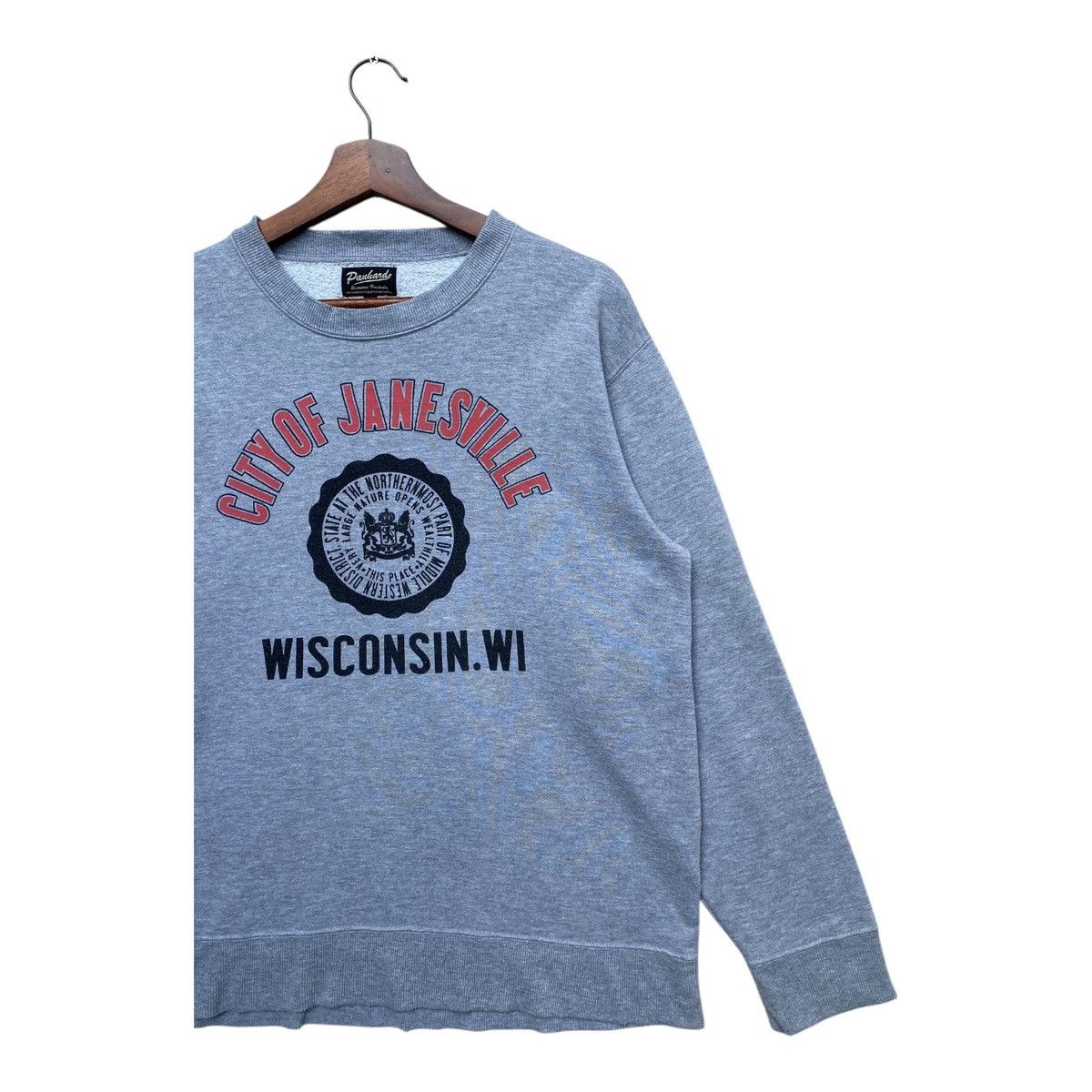 Vintage Vintage American Place Wisconsin Sweatshirt Panhand Tagging Size US L / EU 52-54 / 3 - 4 Thumbnail