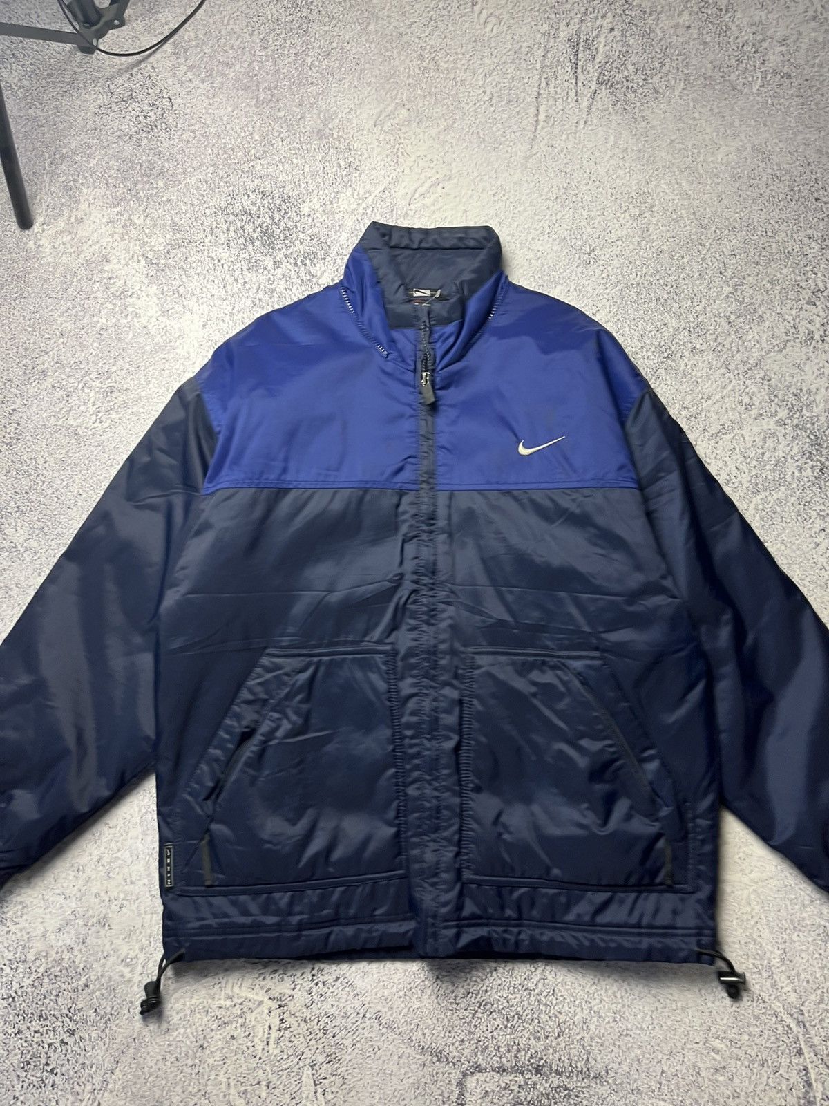 Nike Nike Vintage Nylon Mini Swoosh Logo Light Jacket Size US S / EU 44-46 / 1 - 6 Thumbnail