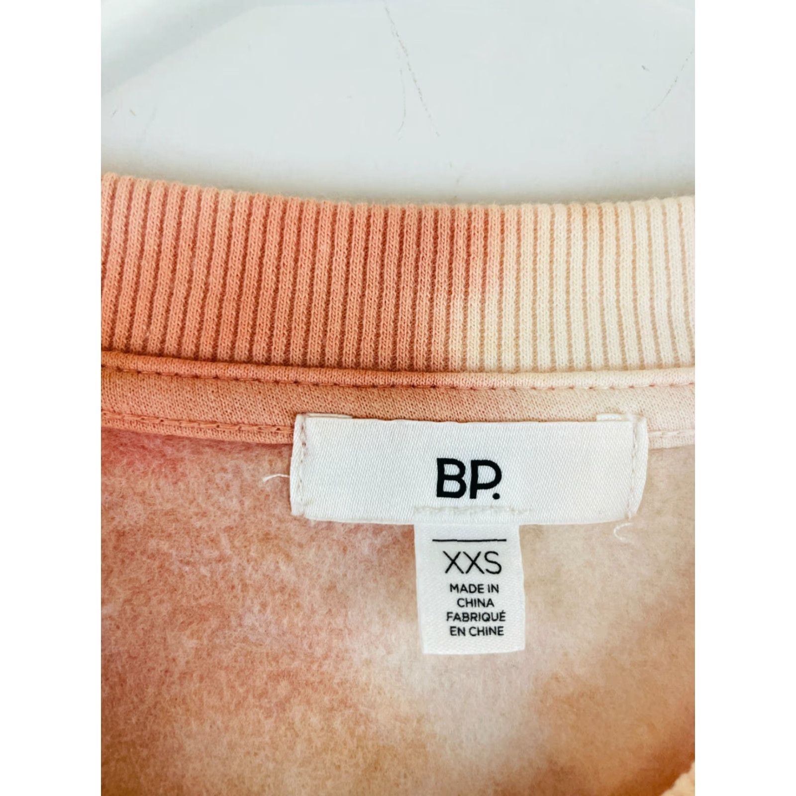 Nordstrom Nordstrom BP Sweatshirt Women's XXS Pink Orange Tie Dye Oversized Crewneck NWT Free Return Mens Womens Girls Boys Size XXS / US 00 / IT 34 - 5 Thumbnail