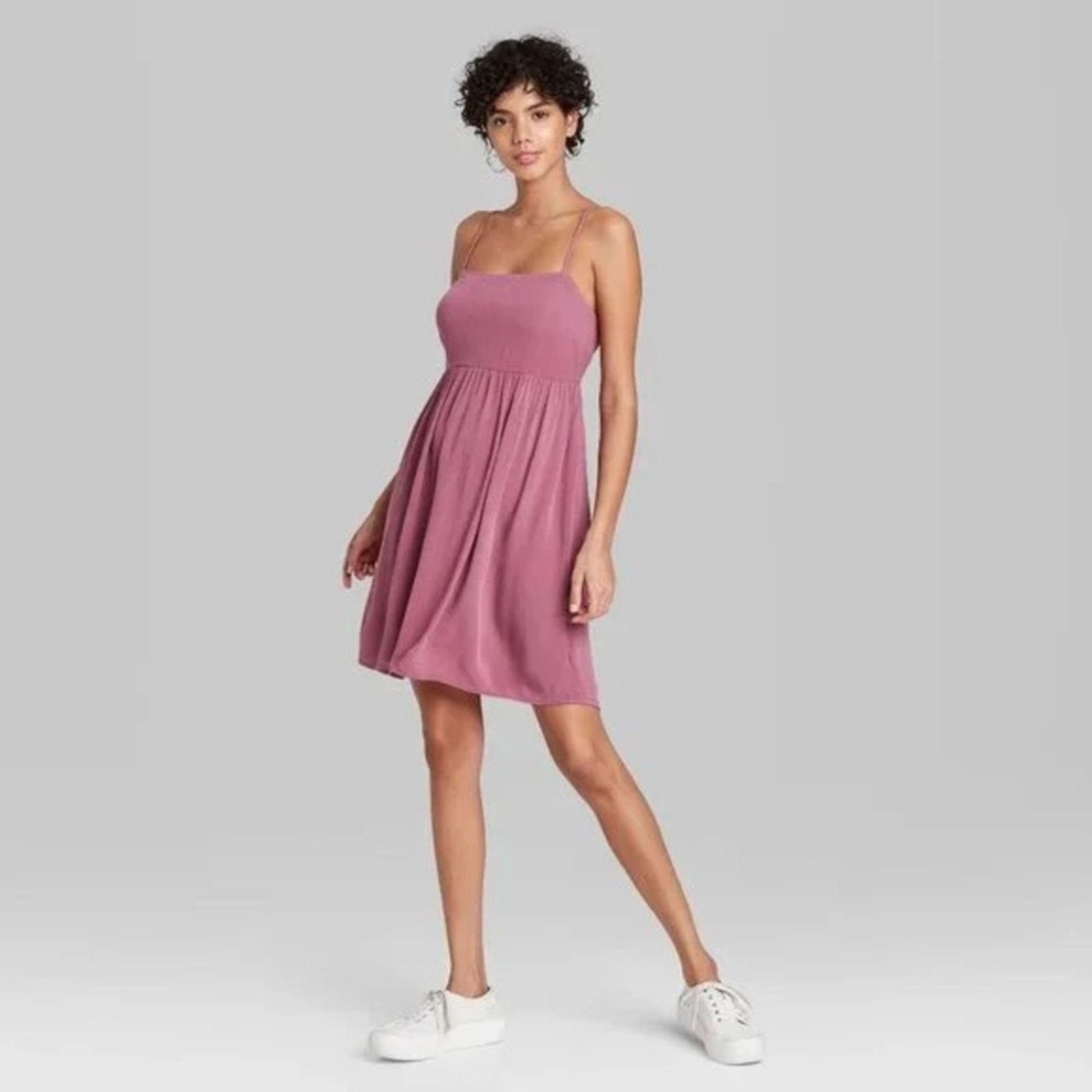 Other Wild Fable Pink Open Back Sundress - Size Large Size L / US 10 / IT 46 - 1 Thumbnail
