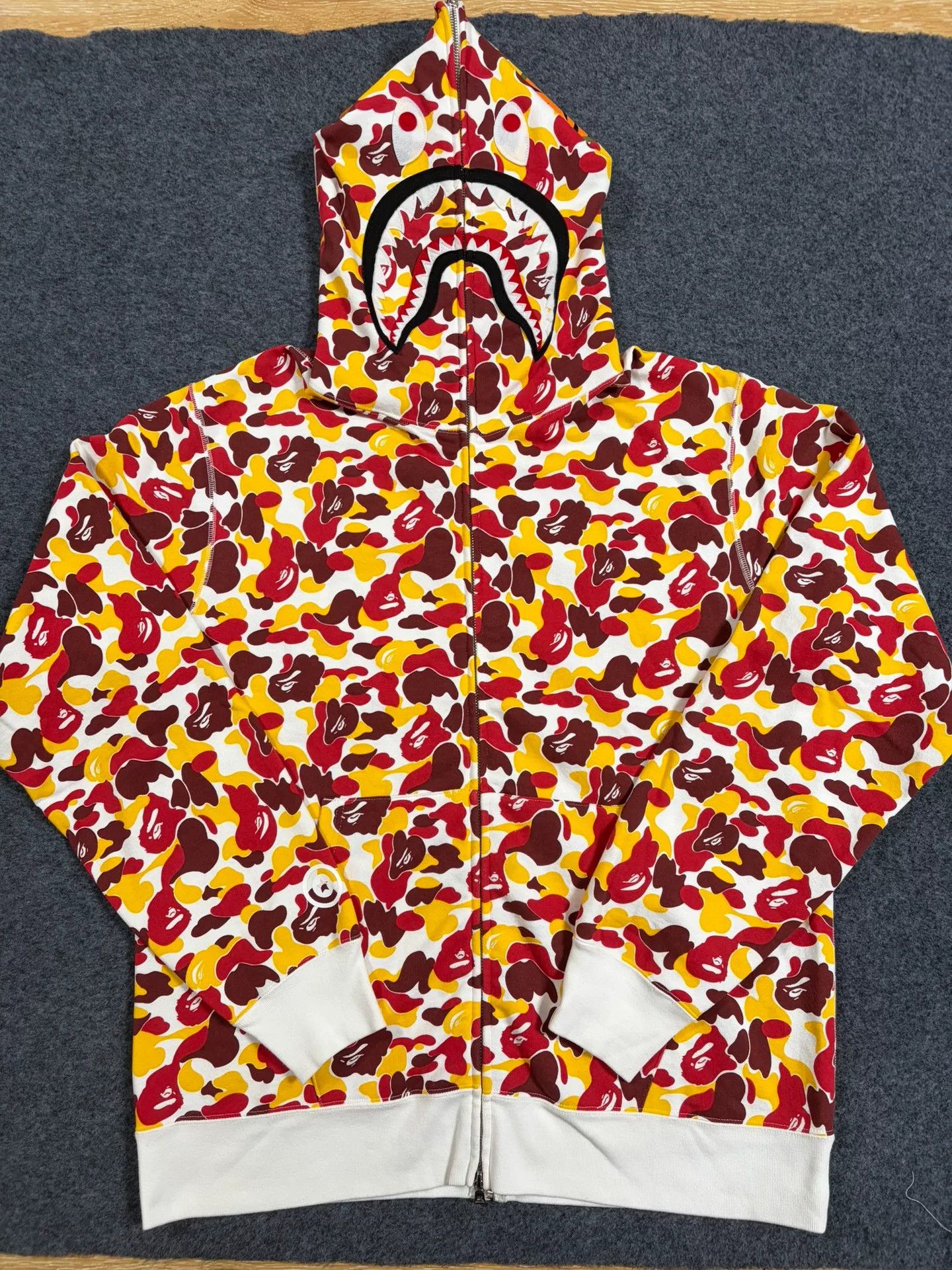 Bape Bape X Multi Shark Sweatshirt Pullover Size US XXL / EU 58 / 5 - 1 Thumbnail