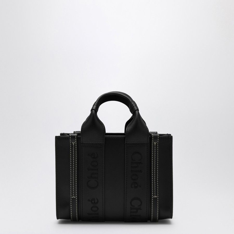 Chloe o1d2blof0824 Size : OS / Mini Leather Bag in Black Size ONE SIZE - 1 Thumbnail