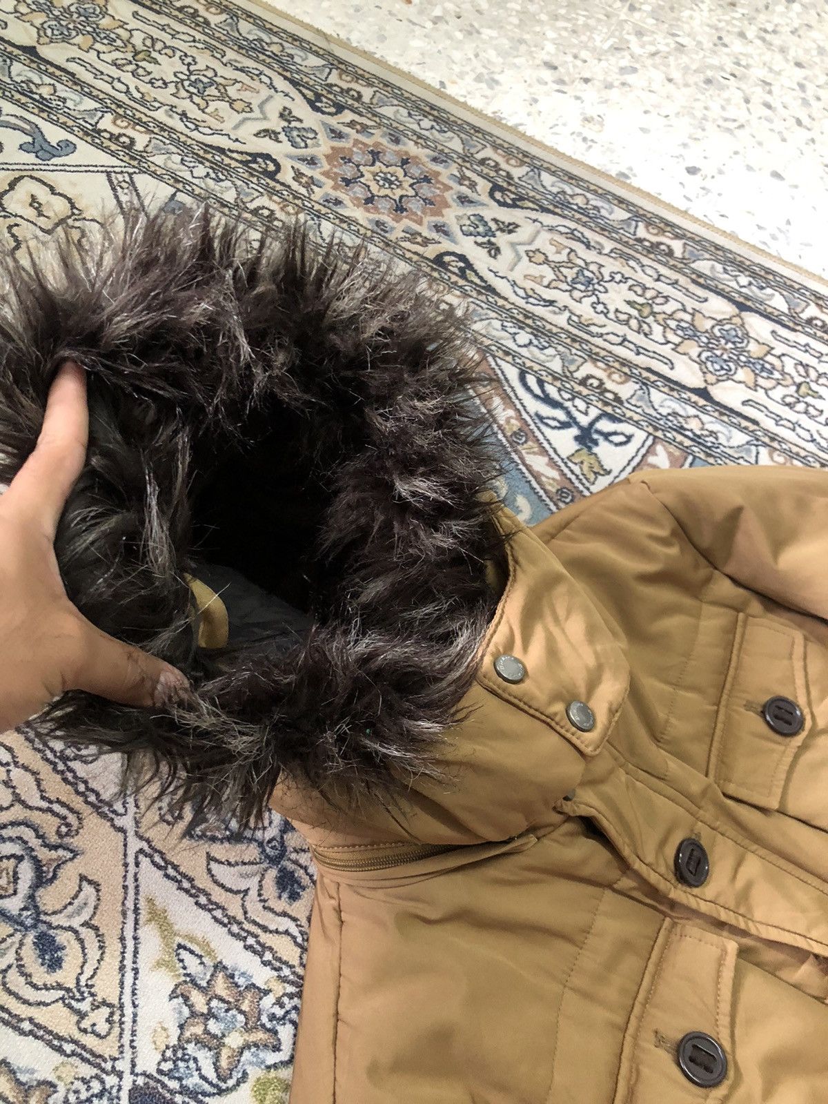 Dickies Dickies Puffer Down Jacket With Fur Size US L / EU 52-54 / 3 - 7 Thumbnail