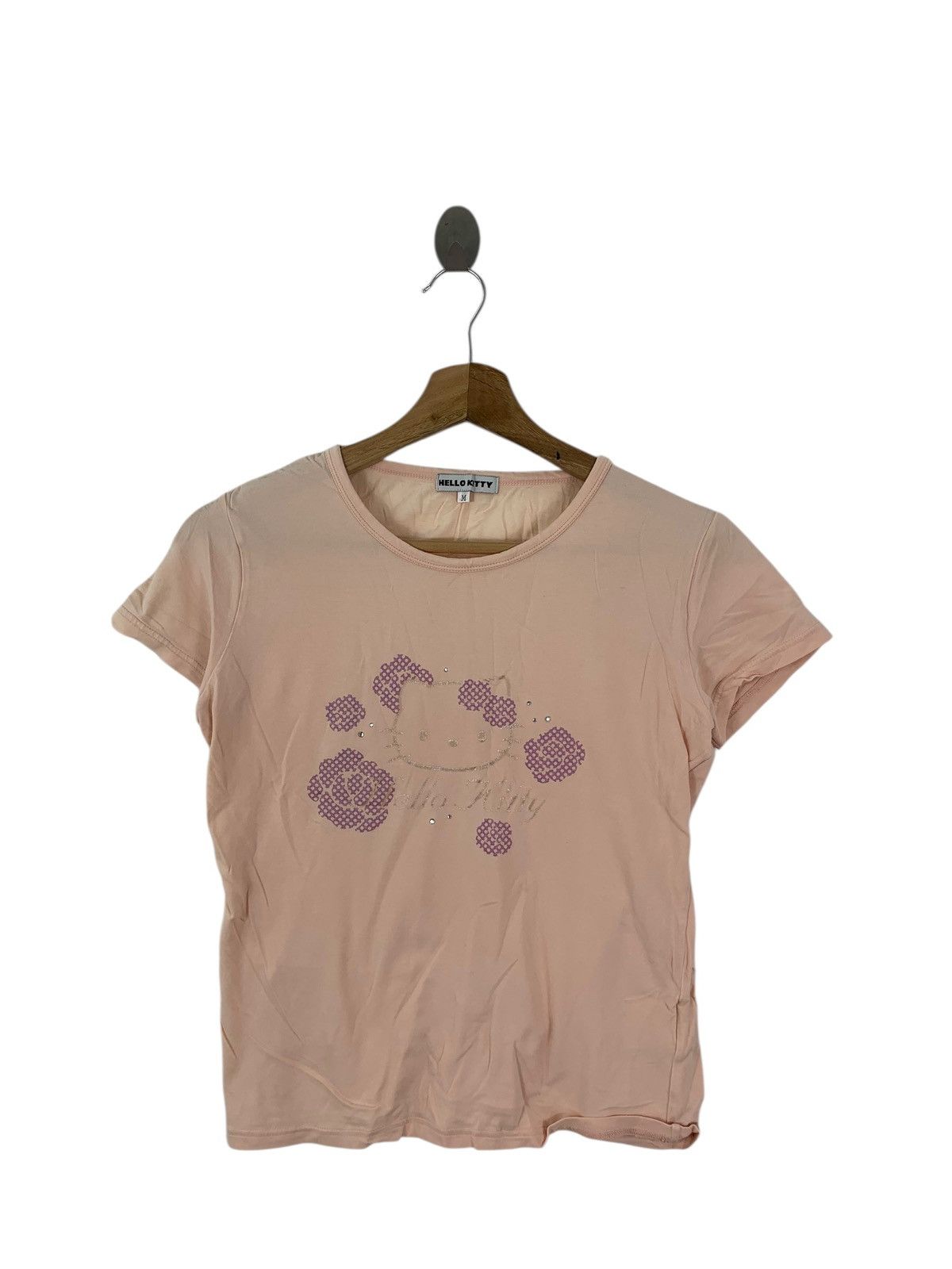 Vintage Vintage HELLO KITTY JAPAN Sanrio Cartoon Floral Tee Shirt Size M / US 6-8 / IT 42-44 - 4 Thumbnail